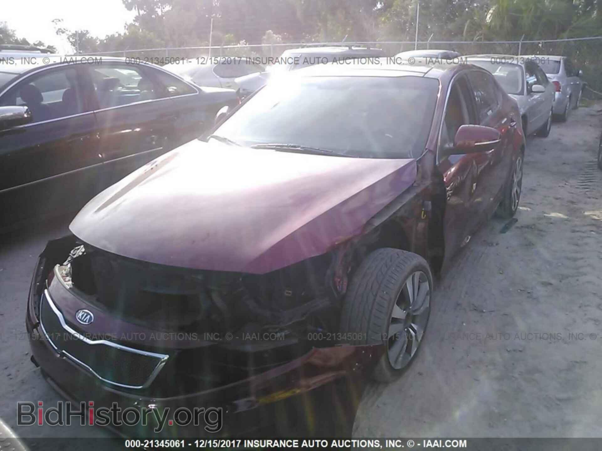 2012 Kia Optima - VIN: 5XXGR4A68CG004508 - Фото 2