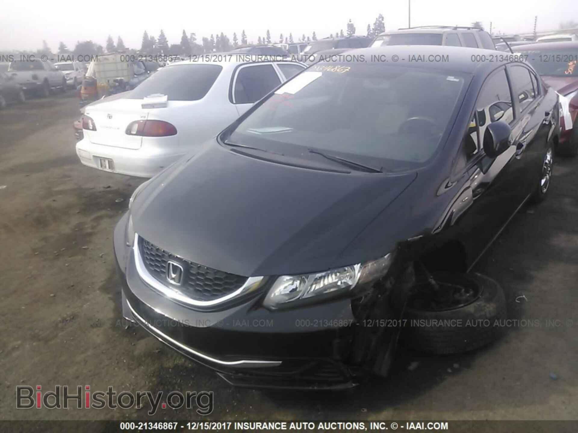 2013 Honda Civic - VIN: 19XFB2F56DE087208 - Фото 2