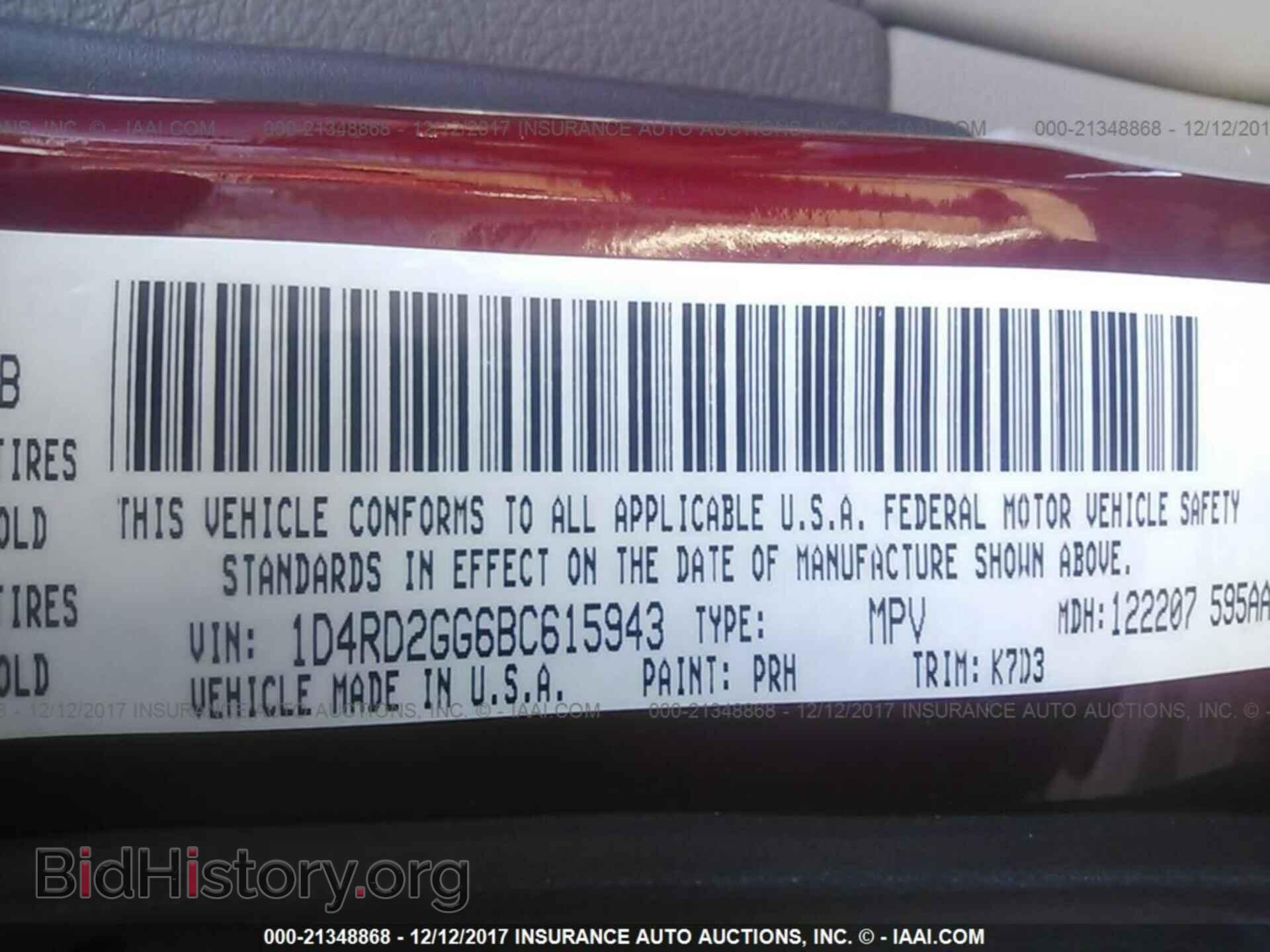 2011 Dodge Durango - VIN: 1D4RD2GG6BC615943 - Photo 9