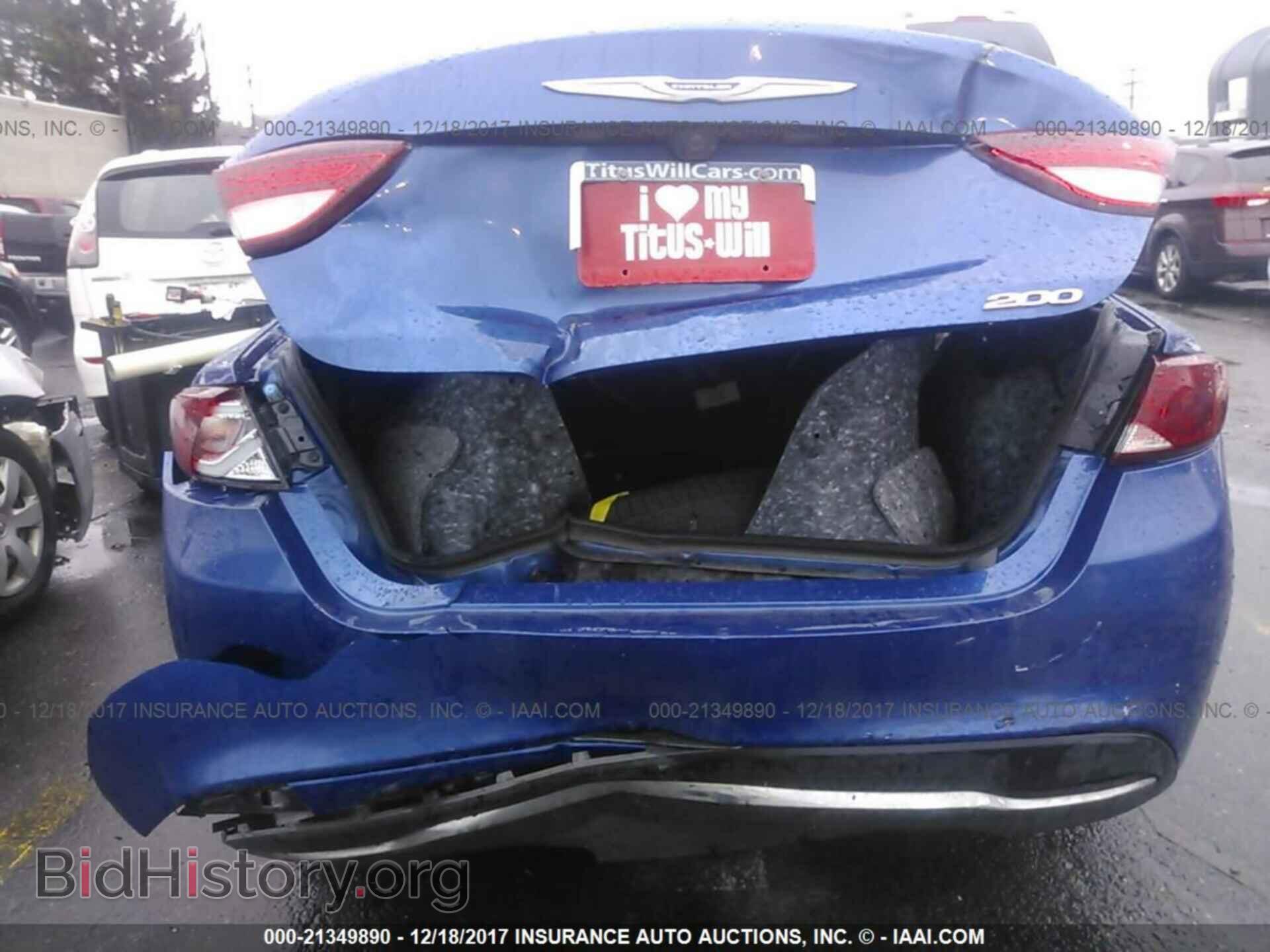2015 Chrysler 200 - VIN: 1C3CCCAB8FN741065 - Photo 6