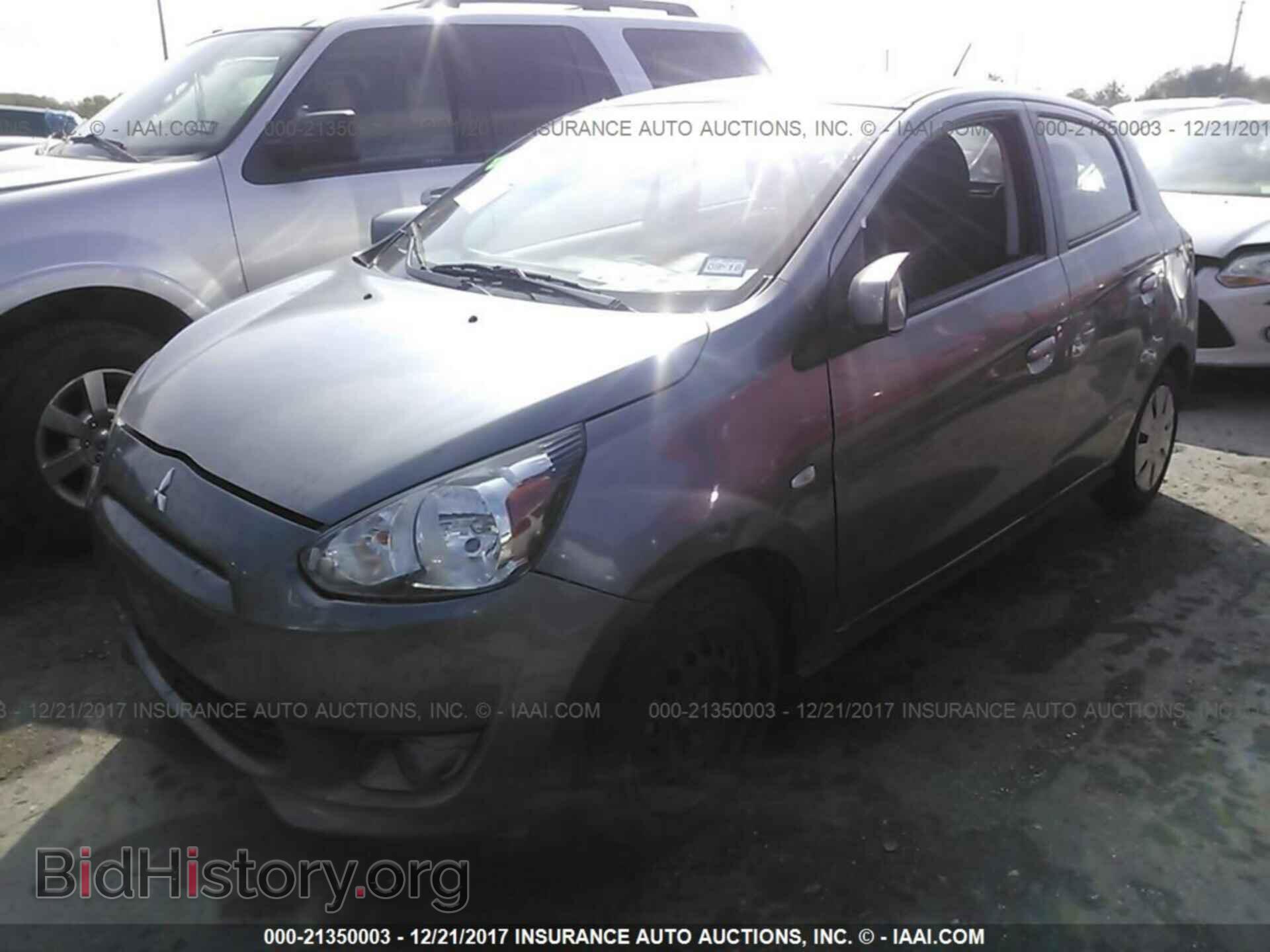 2015 Mitsubishi Mirage - VIN: ML32A3HJ5FH044352 - Photo 2