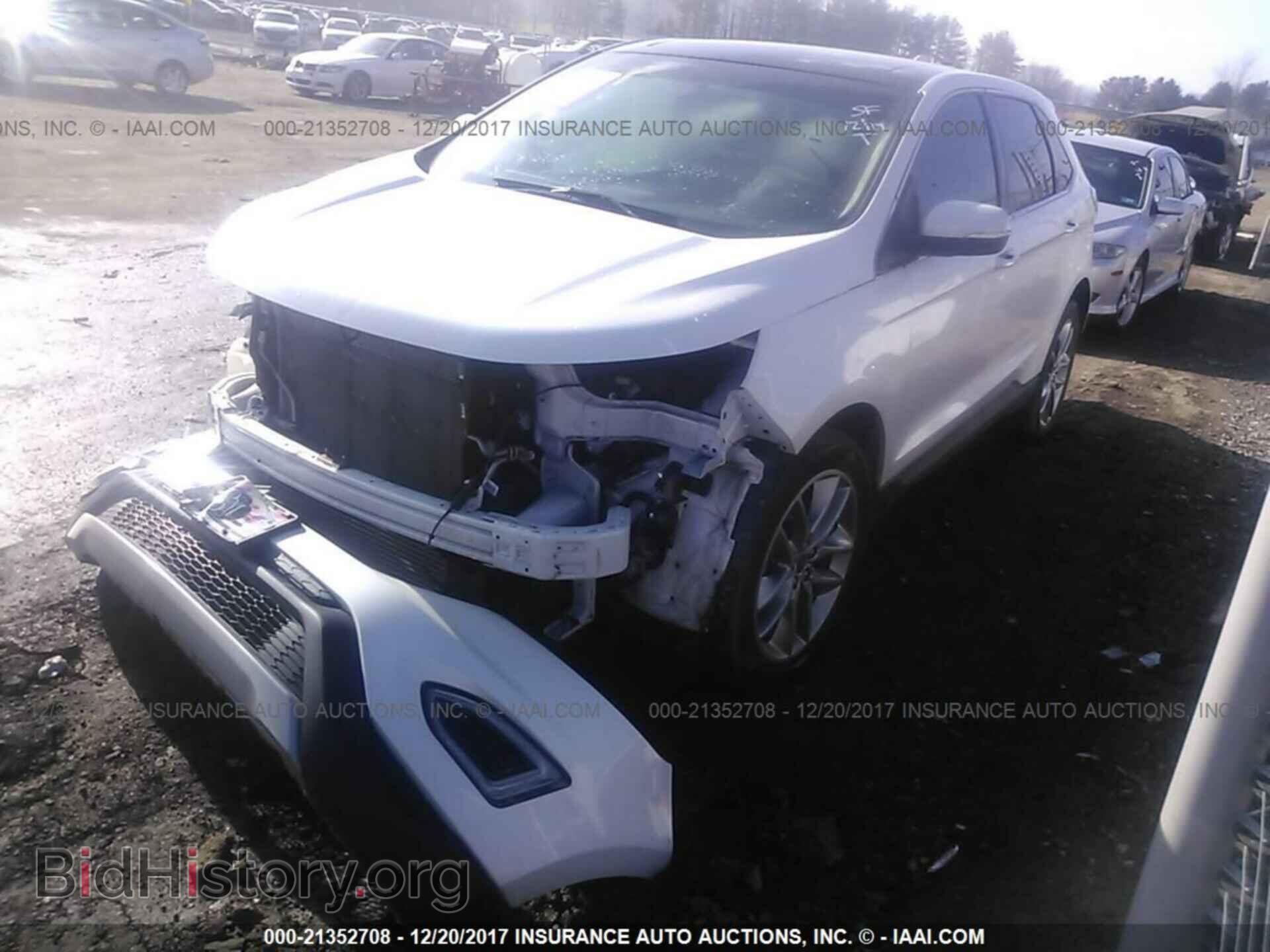2015 Ford Edge - VIN: 2FMTK3K97FBB44751 - Фото 2