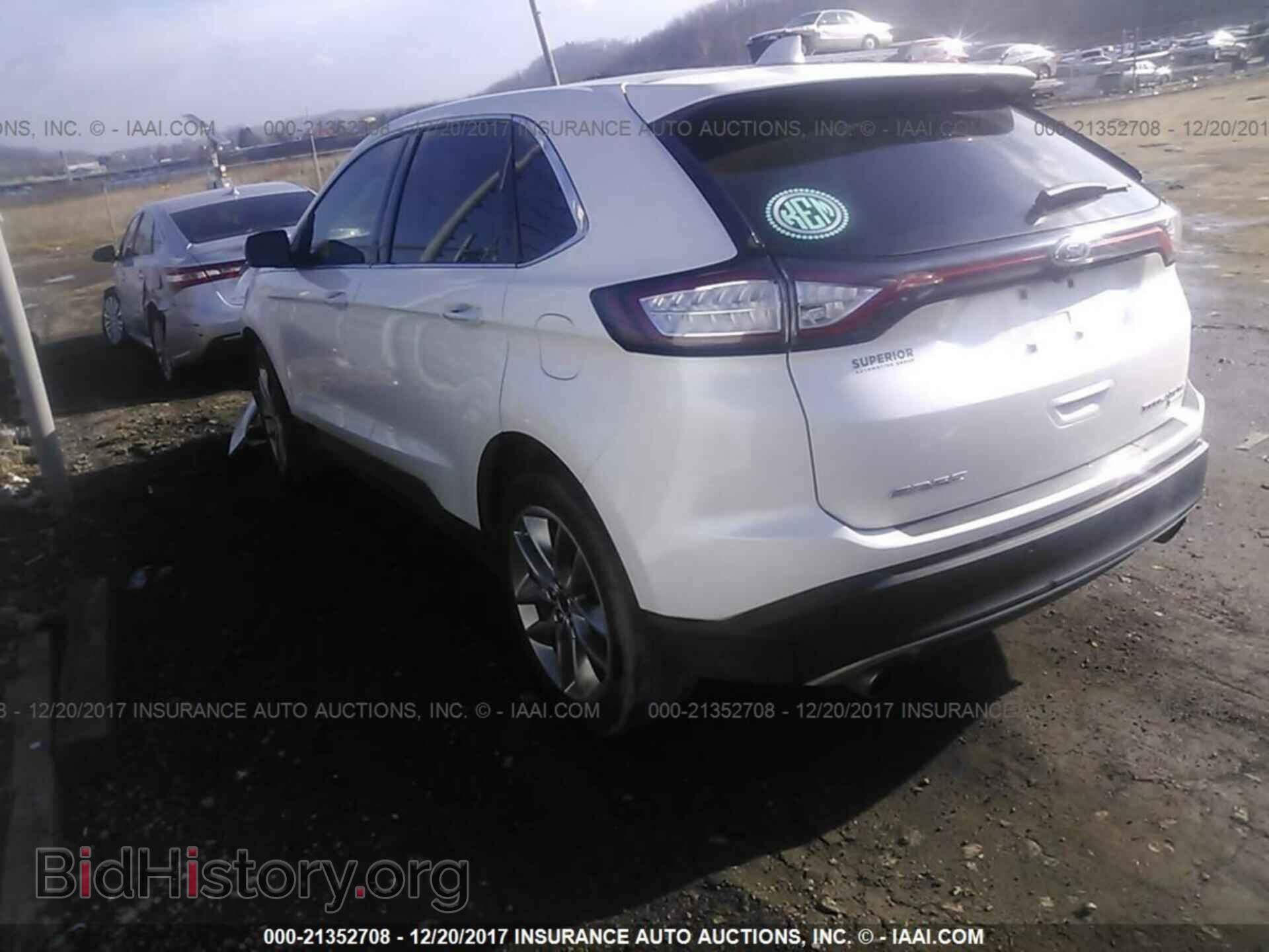 2015 Ford Edge - VIN: 2FMTK3K97FBB44751 - Фото 3