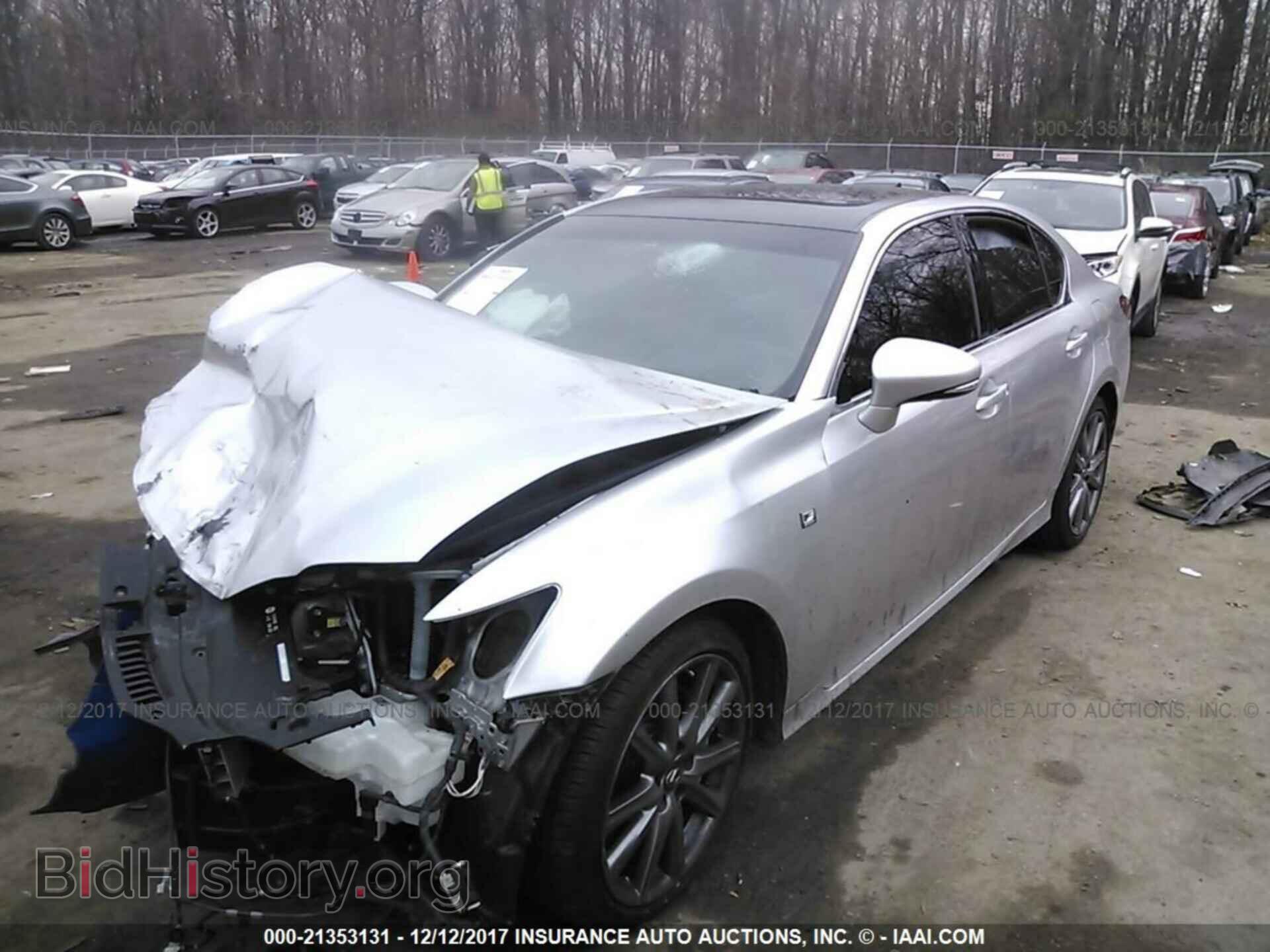 2013 Lexus Gs - VIN: JTHCE1BL4D5019329 - Фото 2