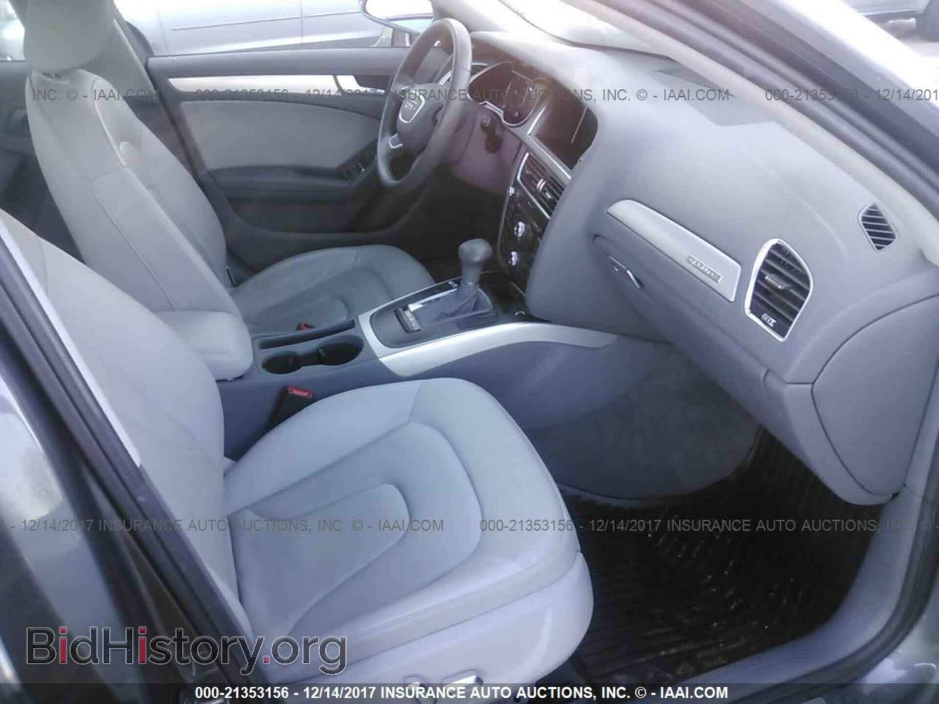 2013 Audi A4 - VIN: WAUBFAFL9DN044793 - Photo 5