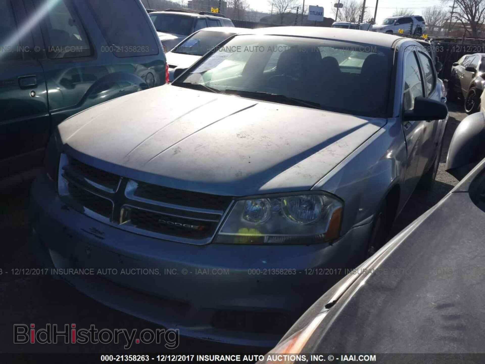 2013 Dodge Avenger - VIN: 1C3CDZAB4DN644832 - Фото 2