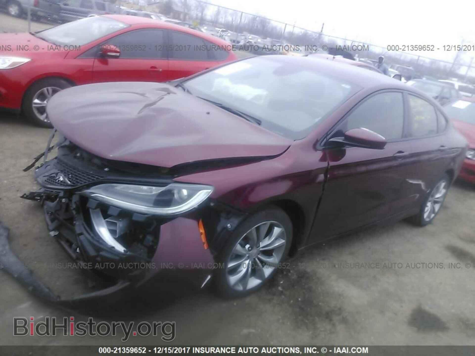 2015 Chrysler 200 - VIN: 1C3CCCBB7FN738883 - Фото 2