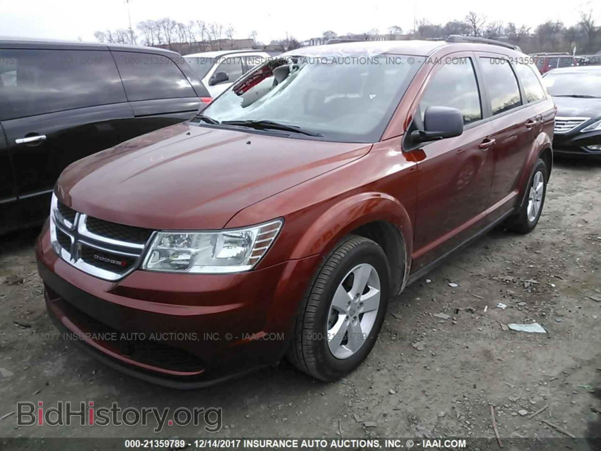 2014 Dodge Journey - VIN: 3C4PDCAB7ET173352 - Фото 2