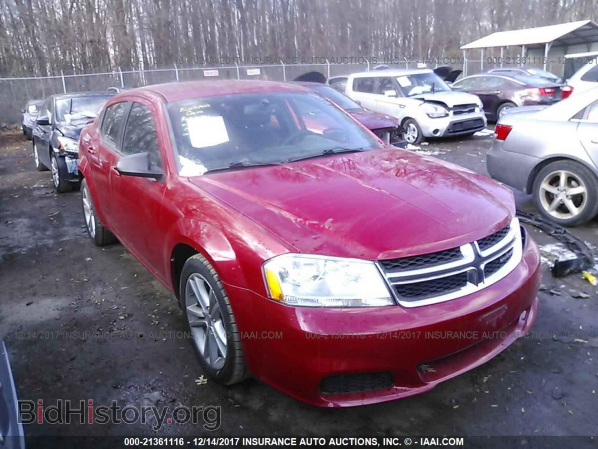 Photo 1C3CDZAG6DN531346 - Dodge Avenger 2013