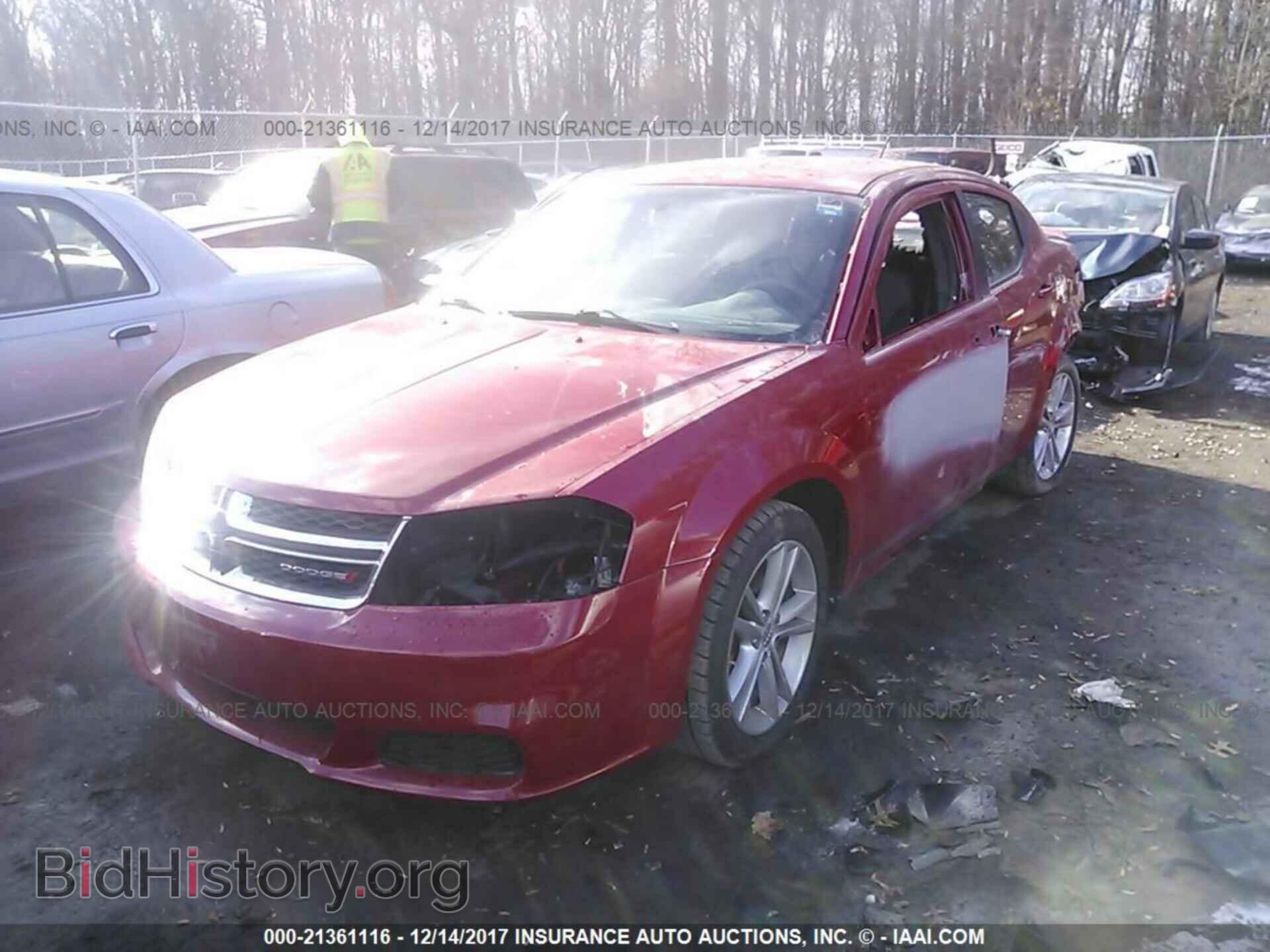 2013 Dodge Avenger - VIN: 1C3CDZAG6DN531346 - Фото 2