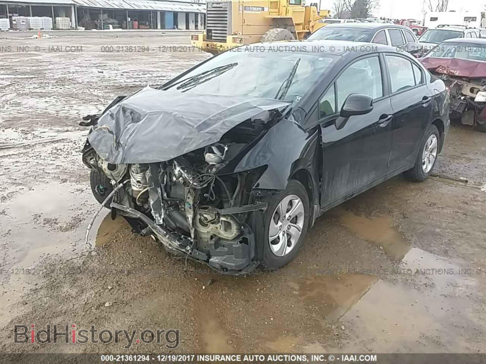 2013 Honda Civic - VIN: 19XFB2F56DE017482 - Фото 2