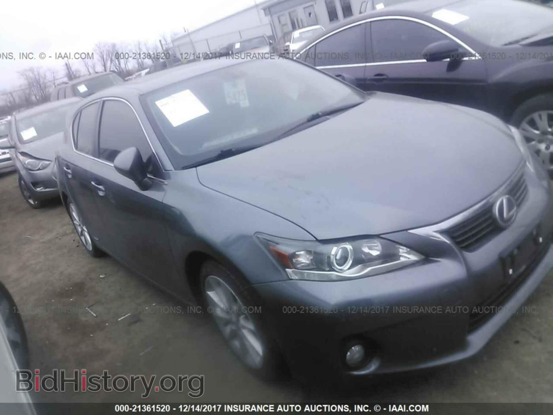 Фотография JTHKD5BH9D2166989 - Lexus Ct 2013