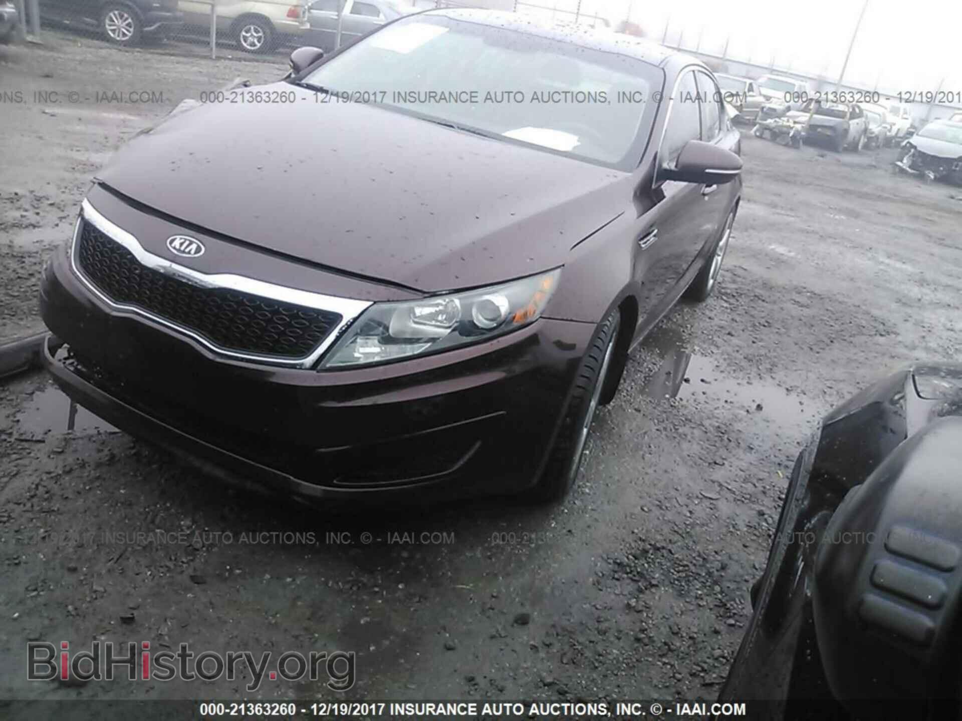 2011 Kia Optima - VIN: KNAGM4A7XB5100860 - Фото 2
