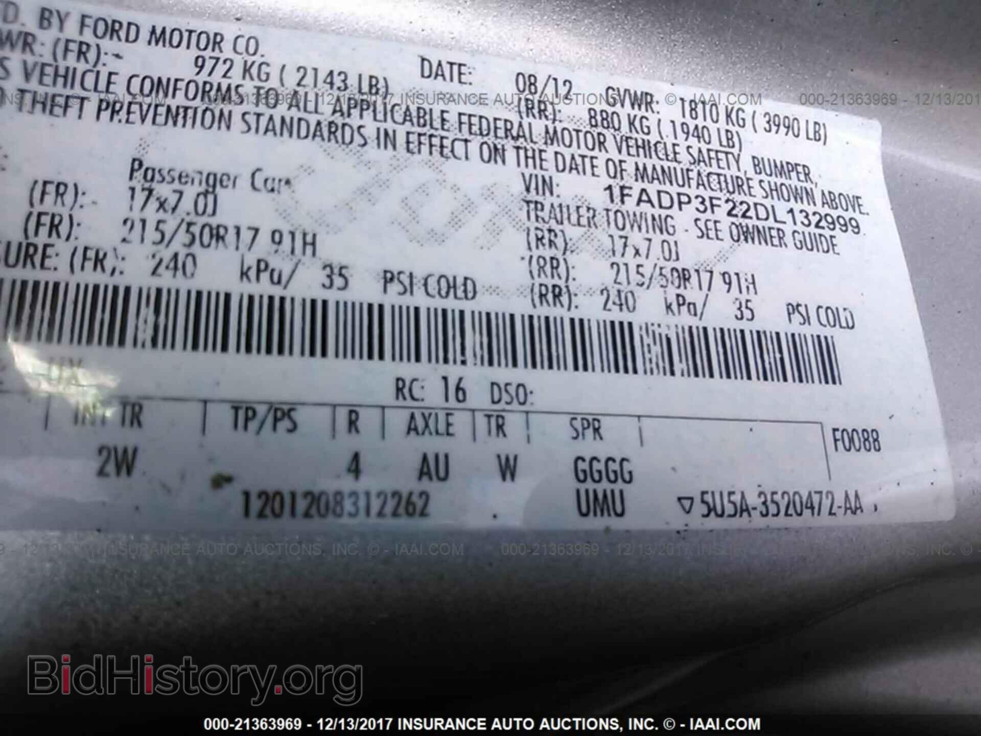 2013 Ford Focus - VIN: 1FADP3F22DL132999 - Photo 9