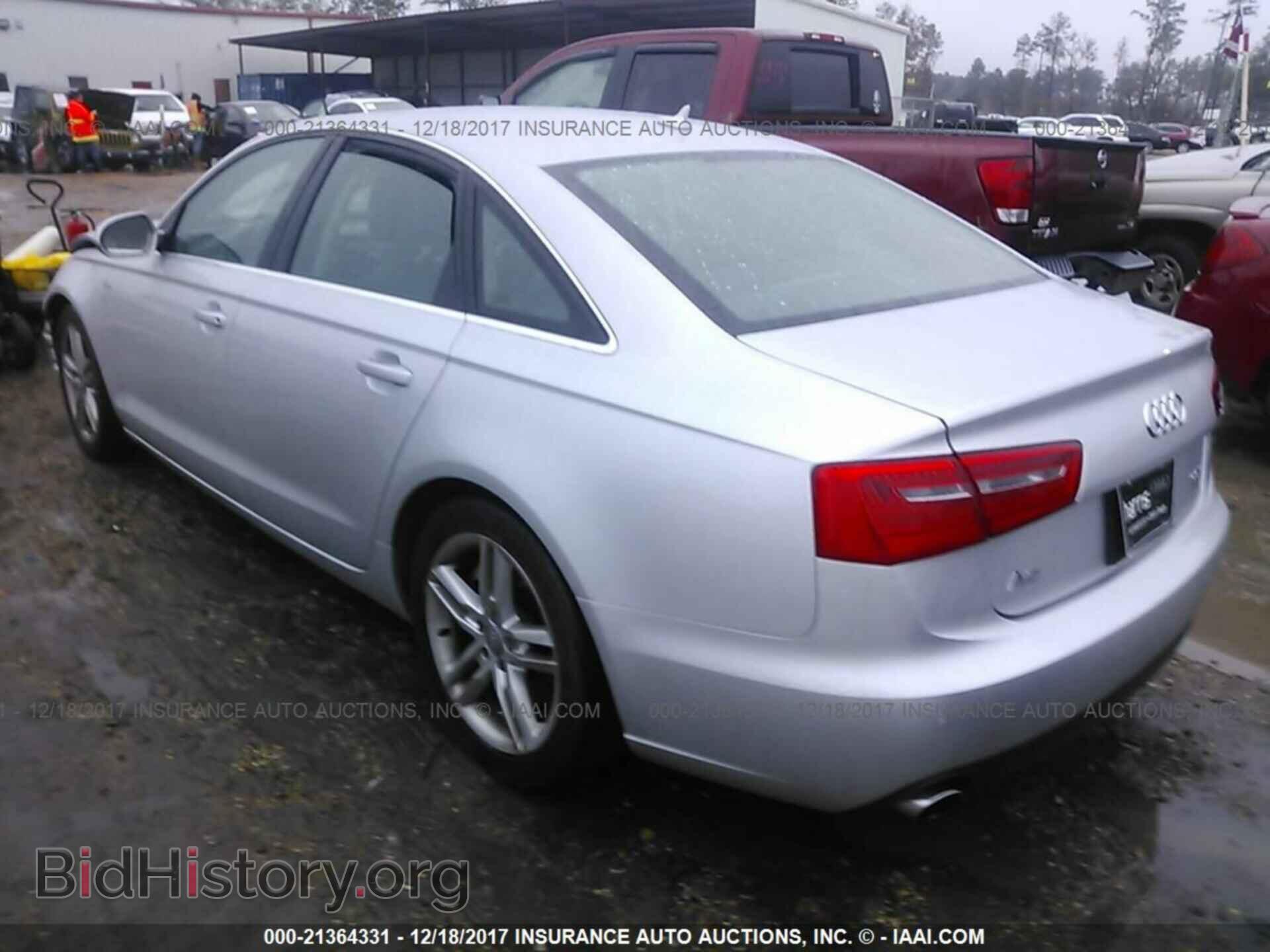 2012 Audi A6 - VIN: WAUGGAFC1CN152004 - Фото 3