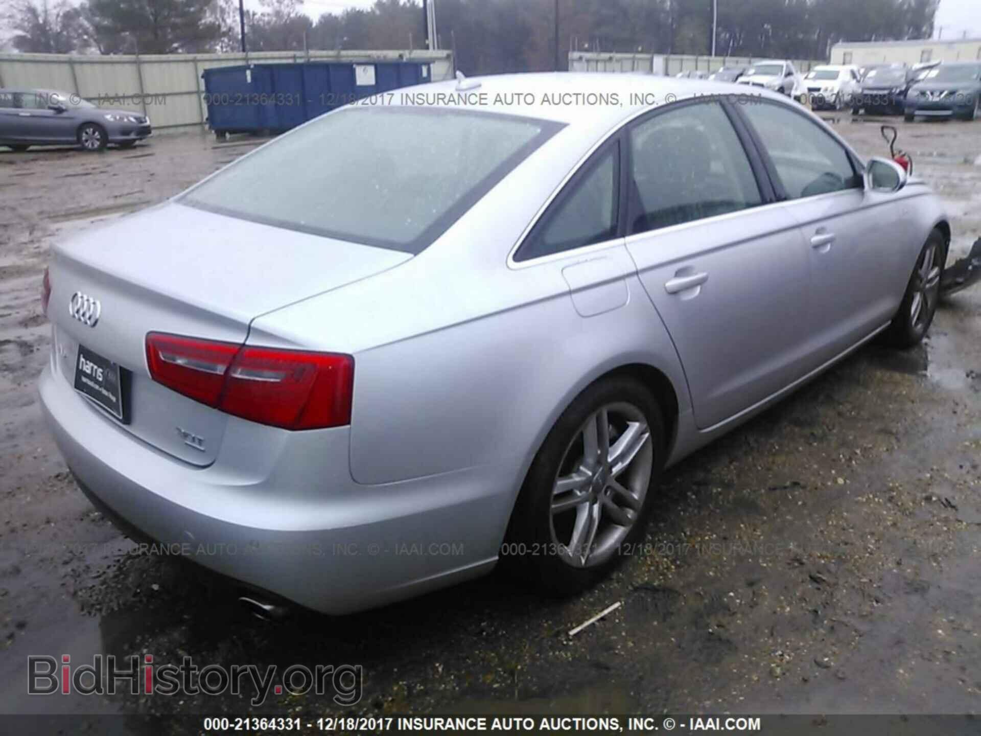 2012 Audi A6 - VIN: WAUGGAFC1CN152004 - Фото 4