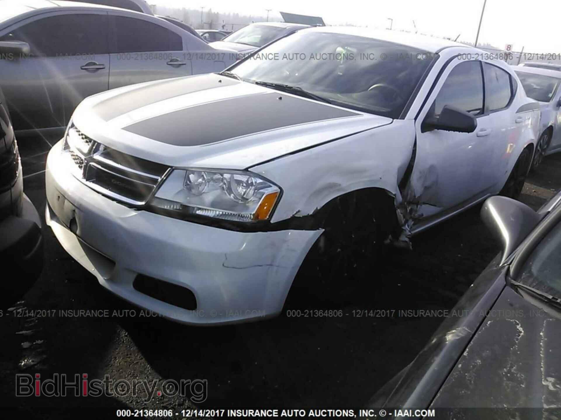 2013 Dodge Avenger - VIN: 1C3CDZAB6DN648574 - Фото 2