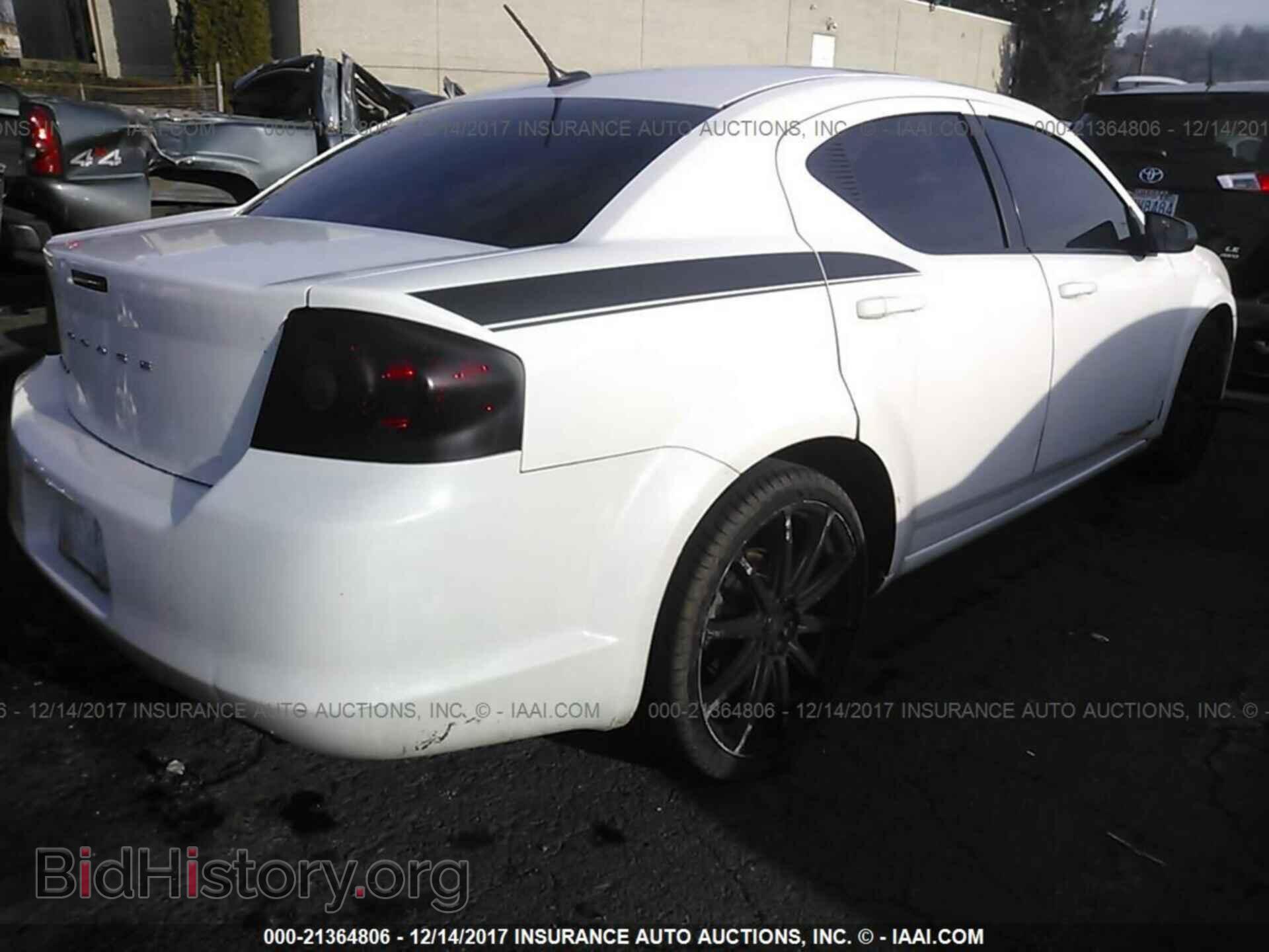 2013 Dodge Avenger - VIN: 1C3CDZAB6DN648574 - Фото 4