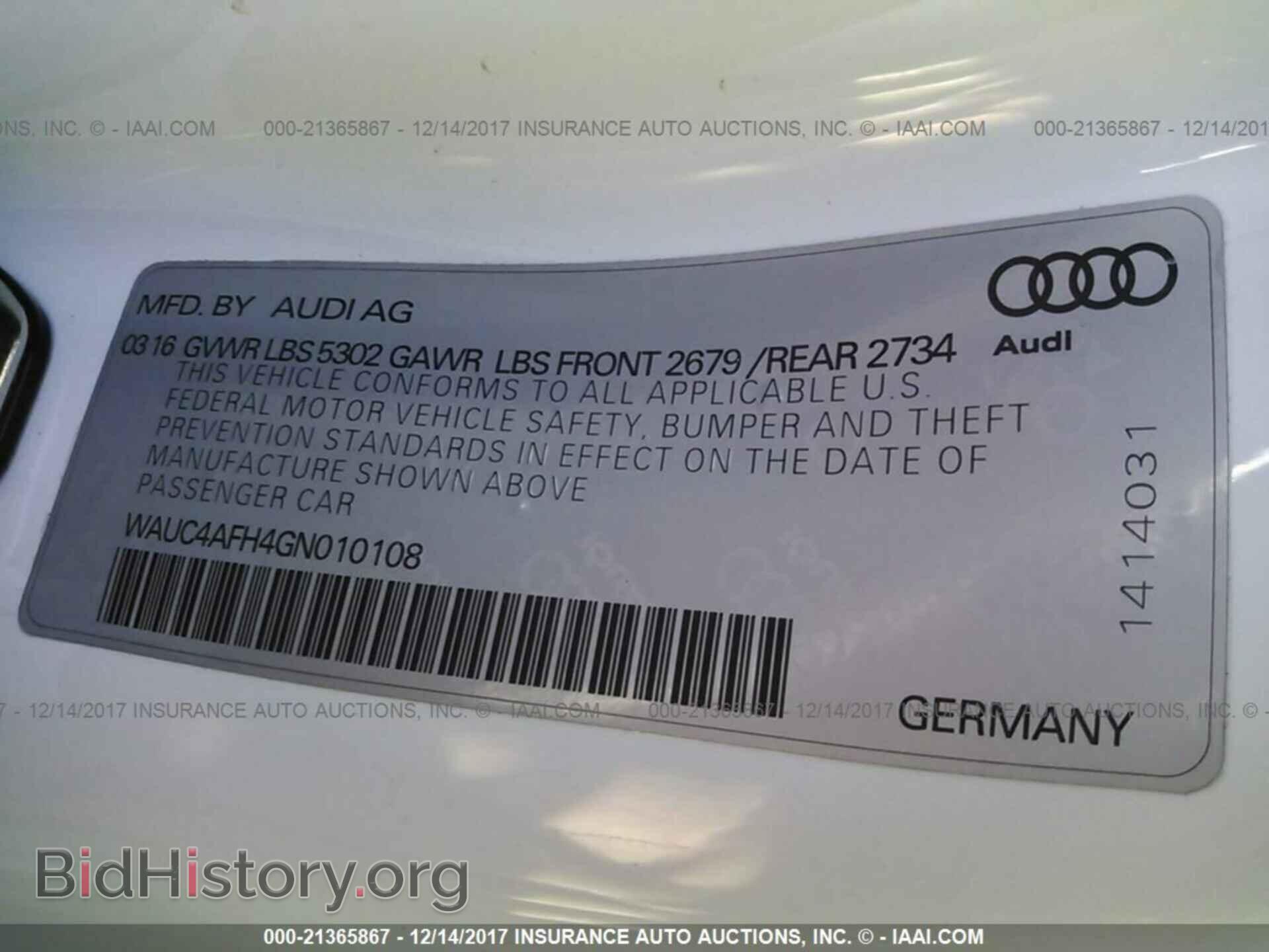 2016 Audi S5 - VIN: WAUC4AFH4GN010108 - Photo 9