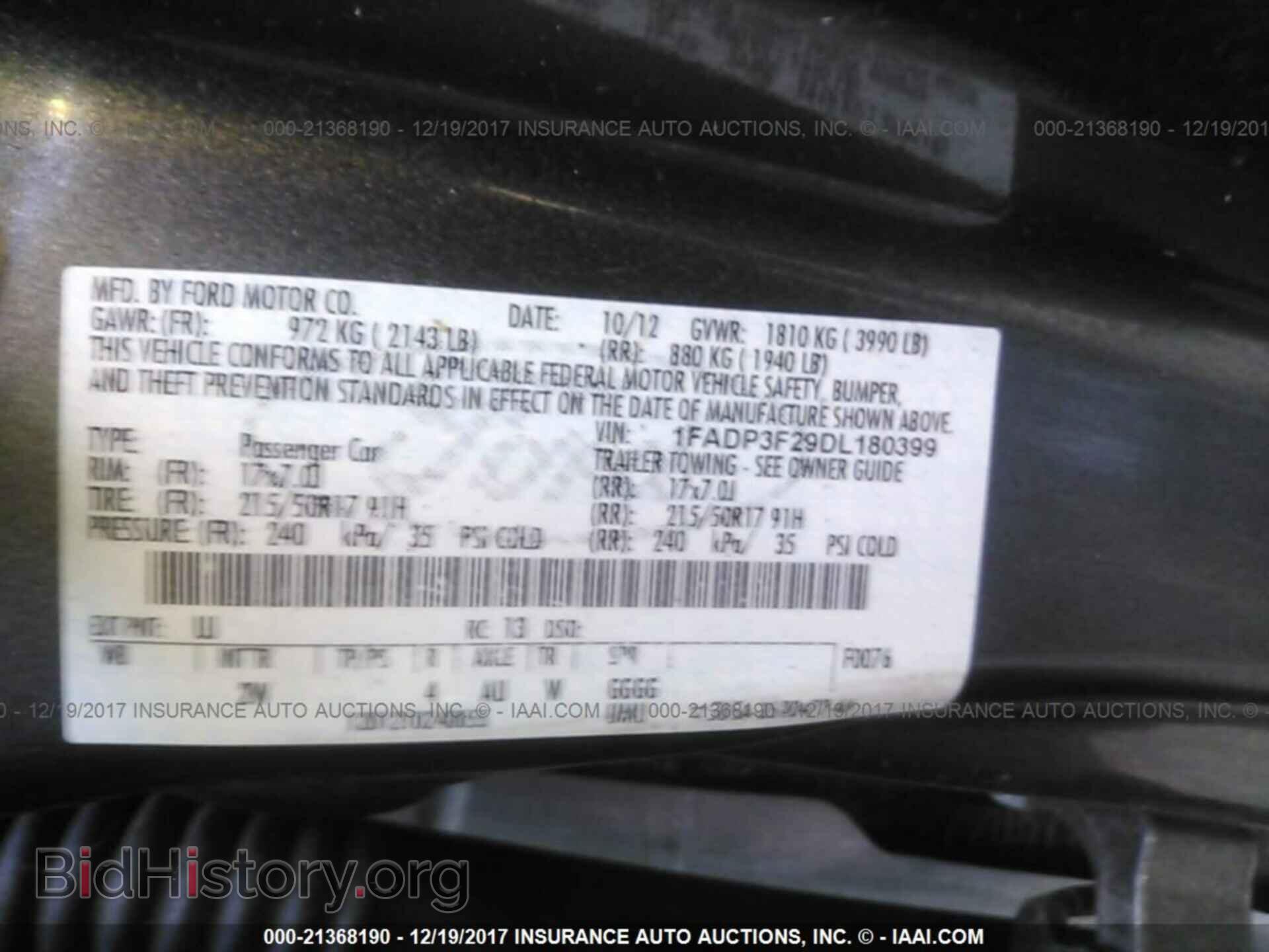 2013 Ford Focus - VIN: 1FADP3F29DL180399 - Photo 9