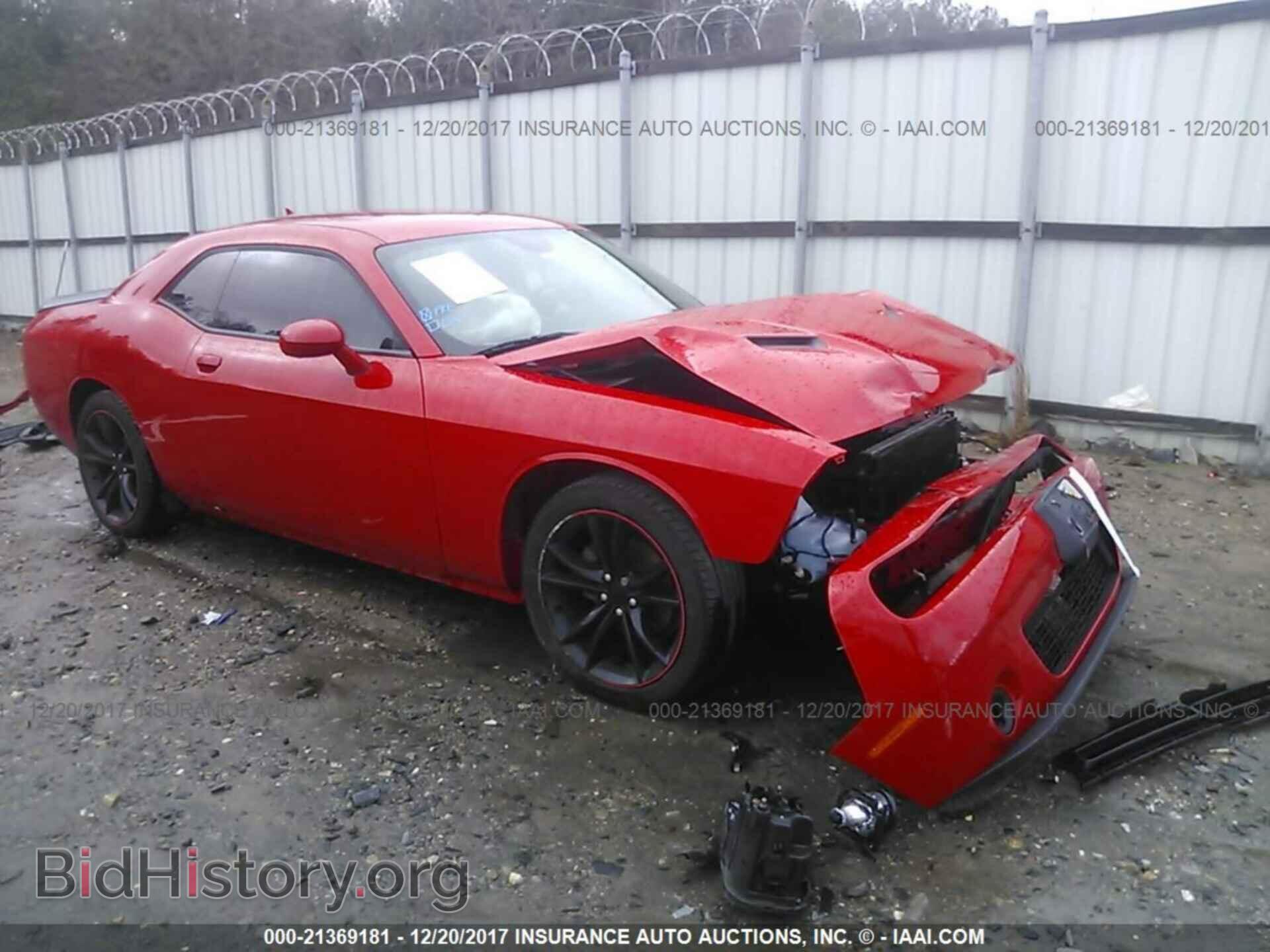 Photo 2C3CDZAG4GH195886 - Dodge Challenger 2016