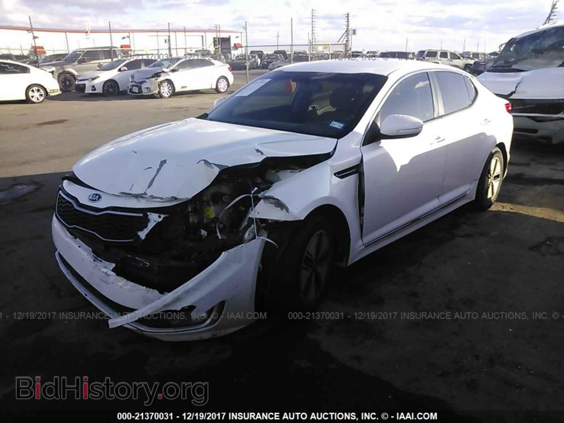 2012 Kia Optima - VIN: KNAGM4AD6C5027669 - Фото 2