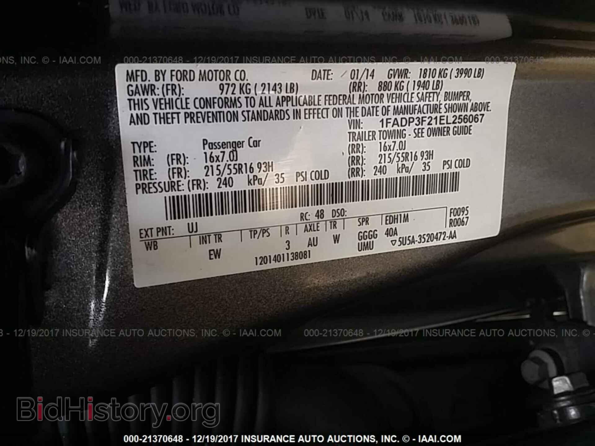 2014 Ford Focus - VIN: 1FADP3F21EL256067 - Photo 9