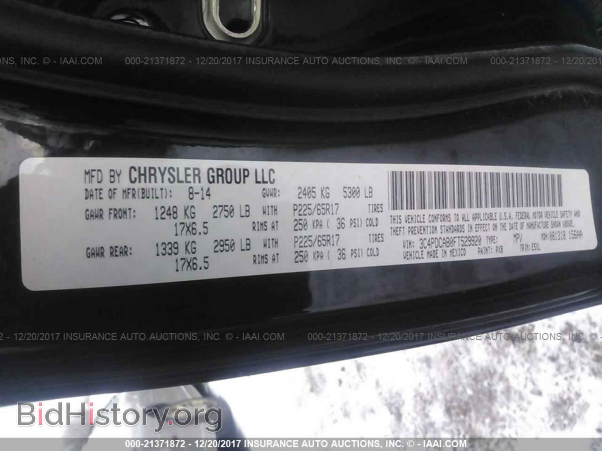 2015 Dodge Journey - VIN: 3C4PDCAB0FT529920 - Photo 9