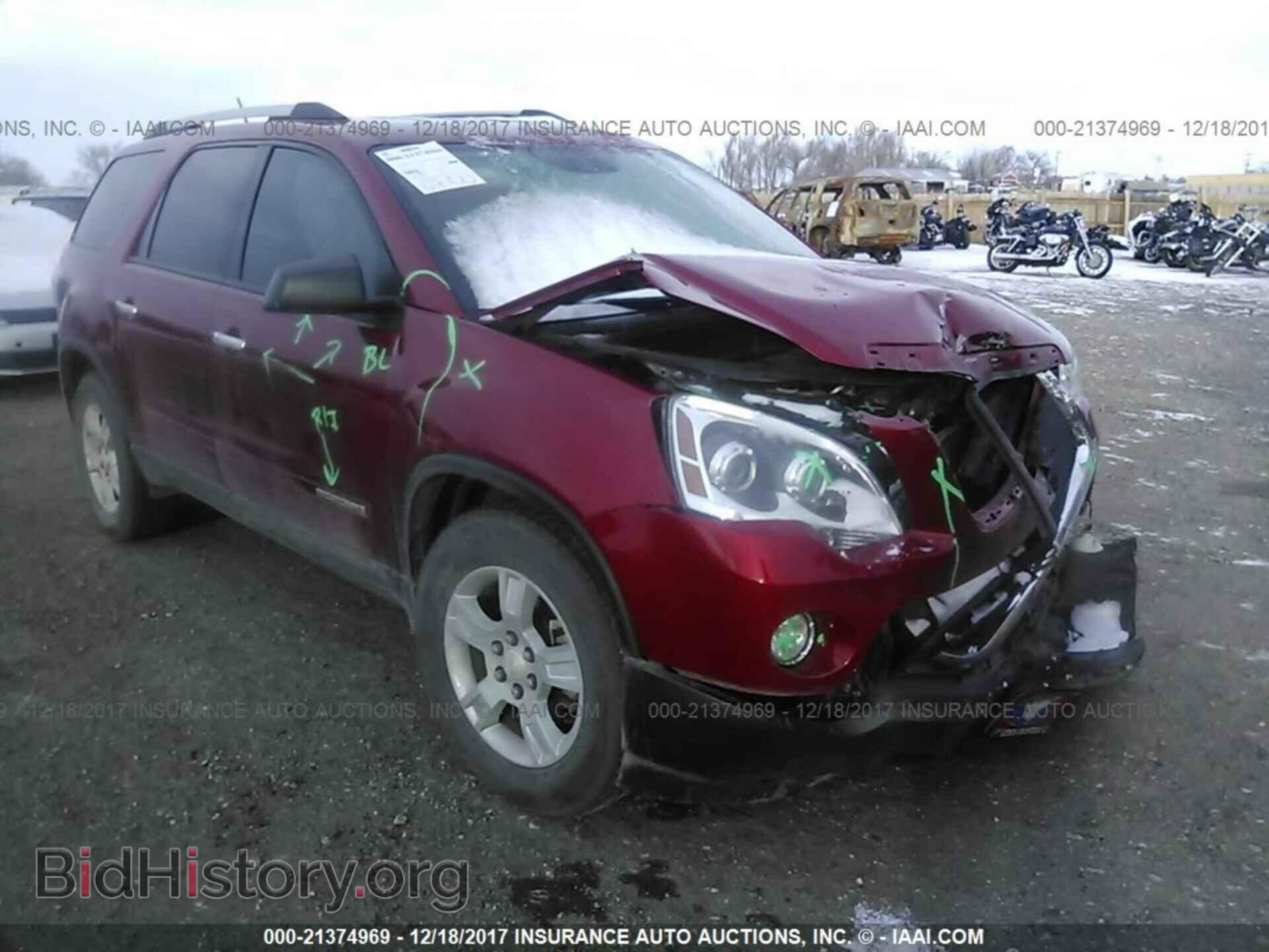 Фотография 1GKKVPED9CJ223378 - Gmc Acadia 2012