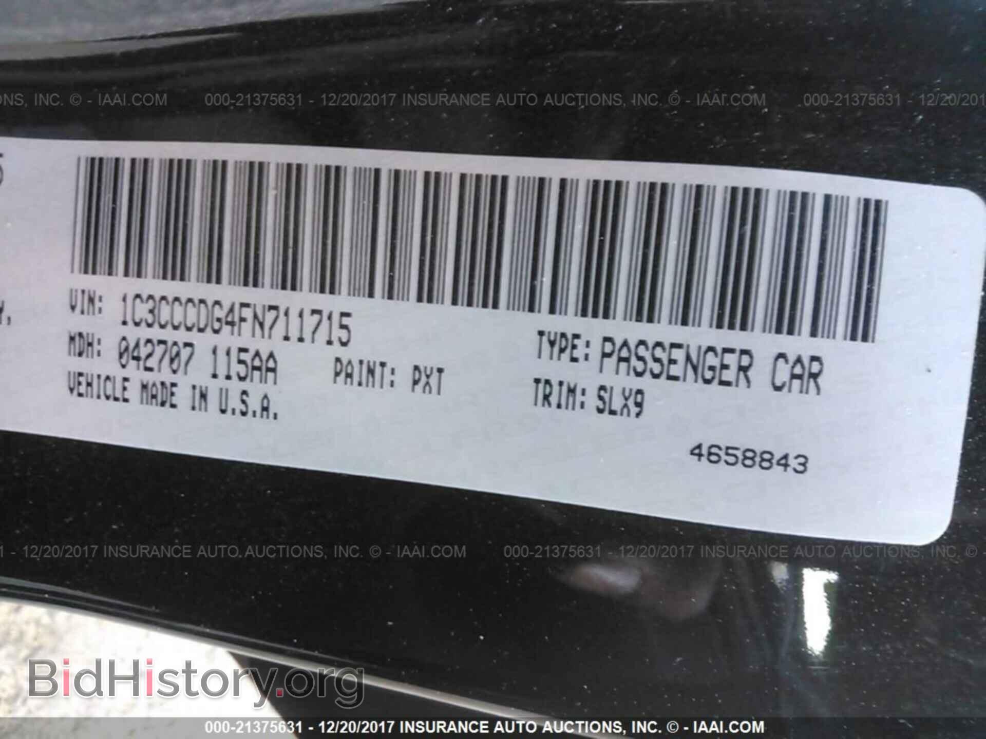 2015 Chrysler 200 - VIN: 1C3CCCDG4FN711715 - Photo 9