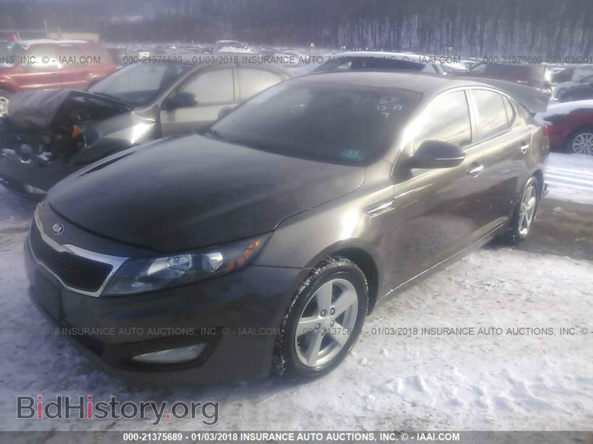 2013 Kia Optima - VIN: 5XXGN4A76DG224431 - Фото 2
