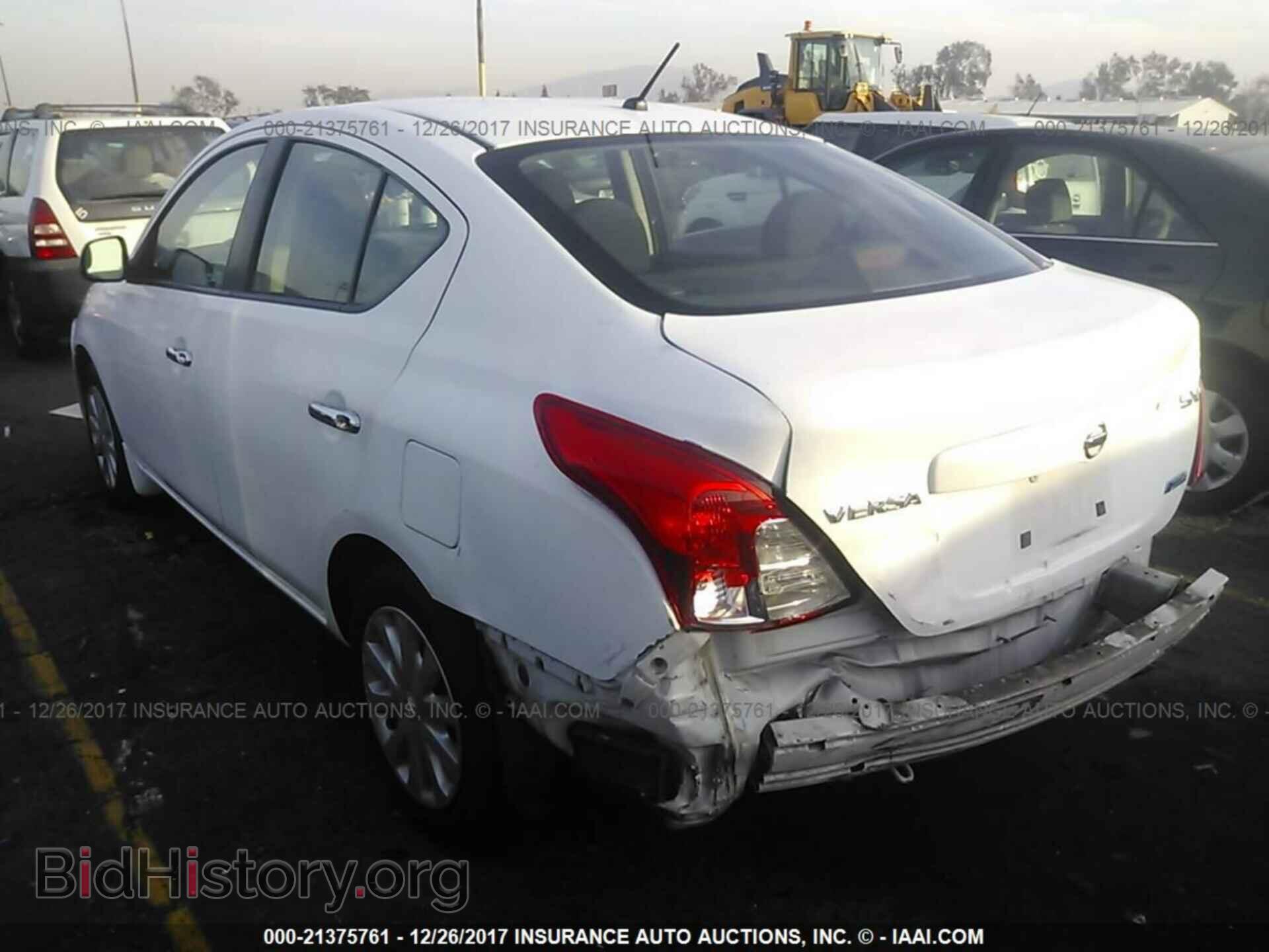 2012 Nissan Versa - VIN: 3N1CN7AP6CL873782 - Фото 3