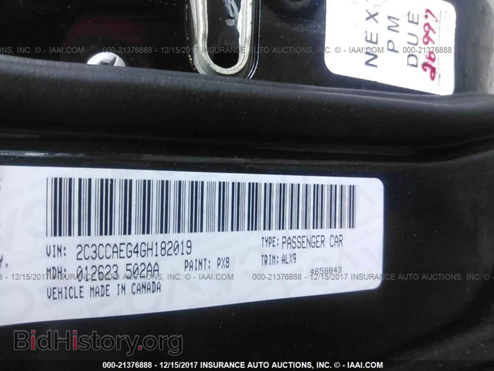 2016 Chrysler 300c - VIN: 2C3CCAEG4GH182019 - Фото 9