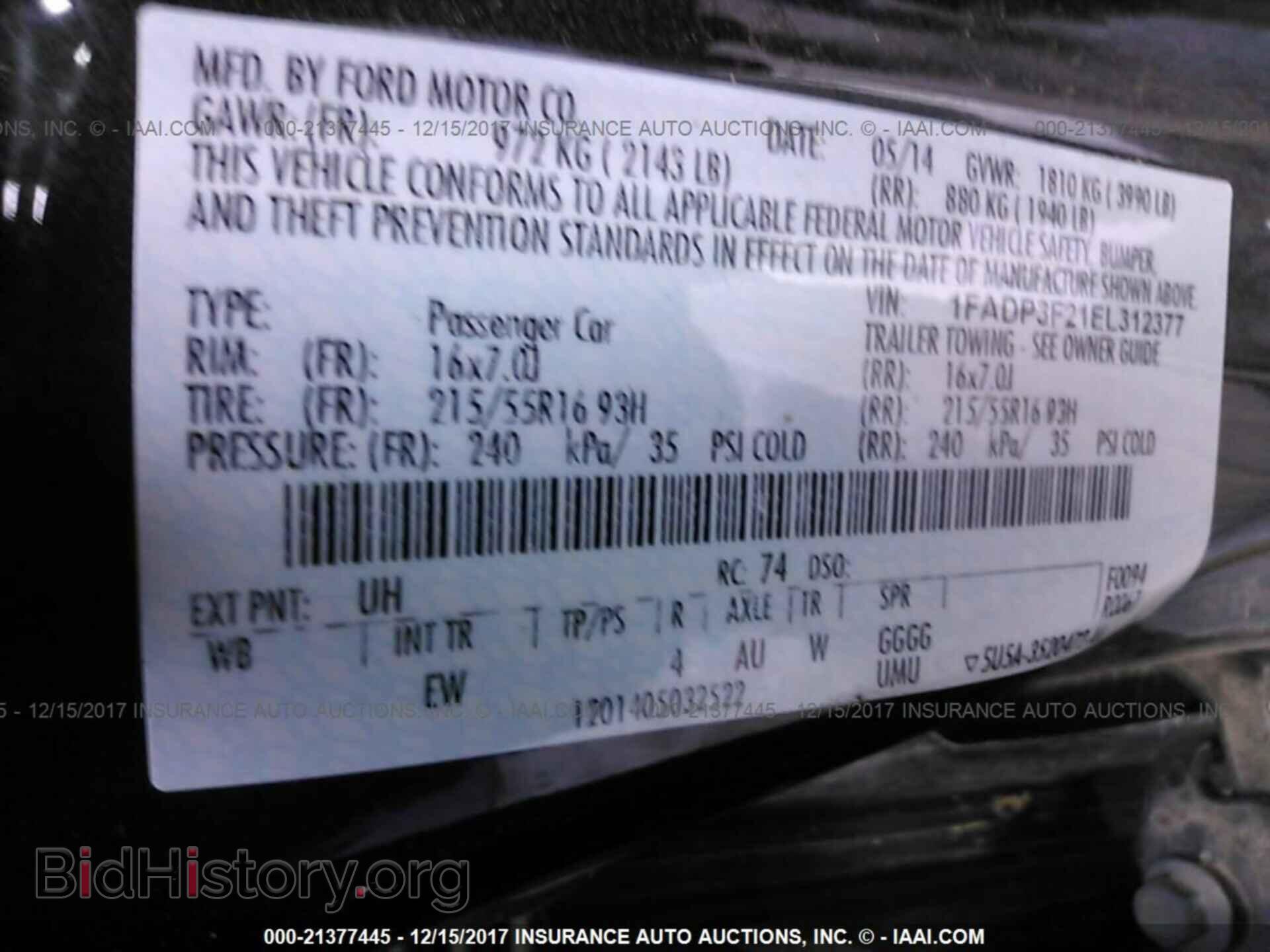 2014 Ford Focus - VIN: 1FADP3F21EL312377 - Photo 9