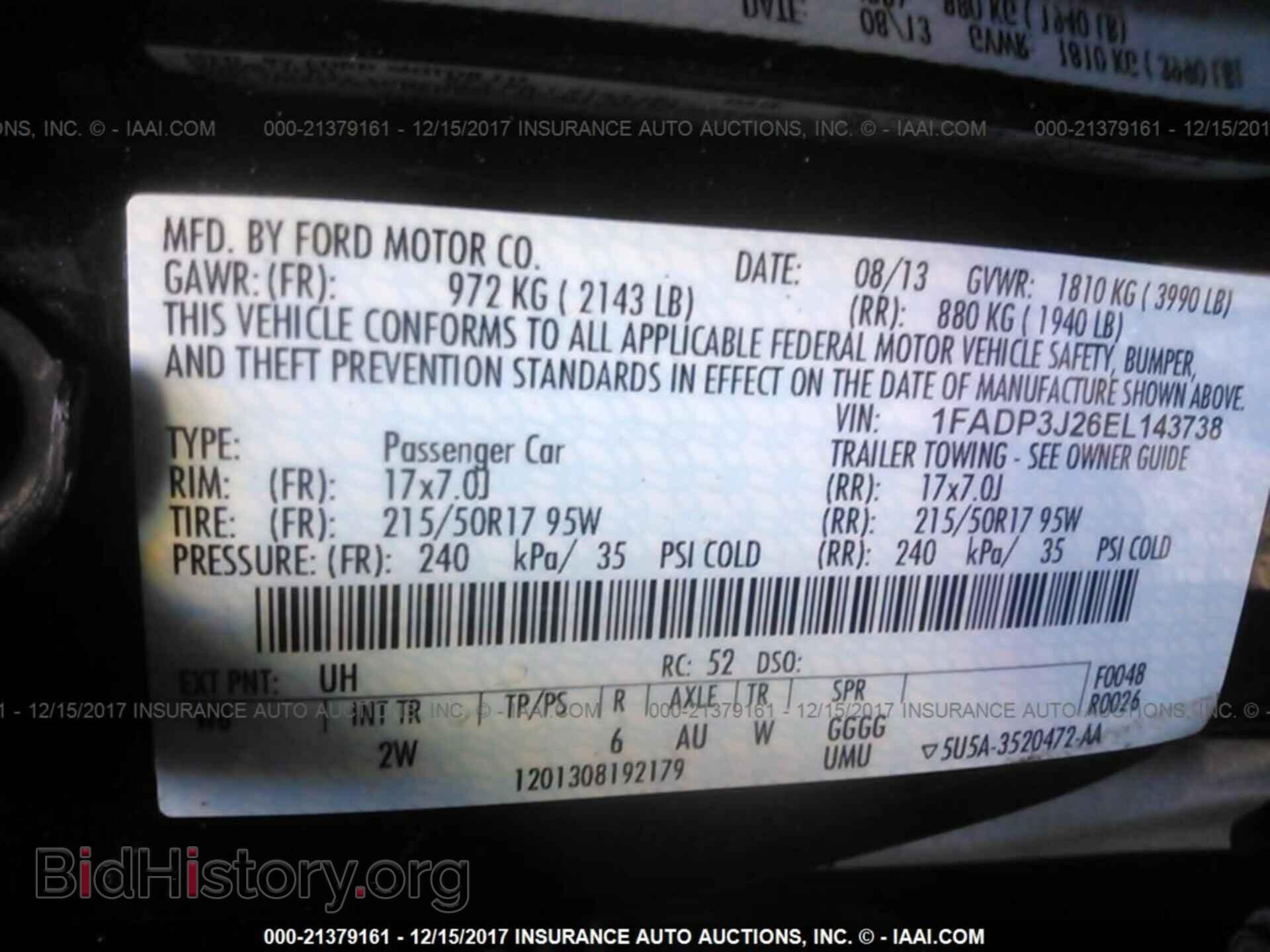 2014 Ford Focus - VIN: 1FADP3J26EL143738 - Photo 9