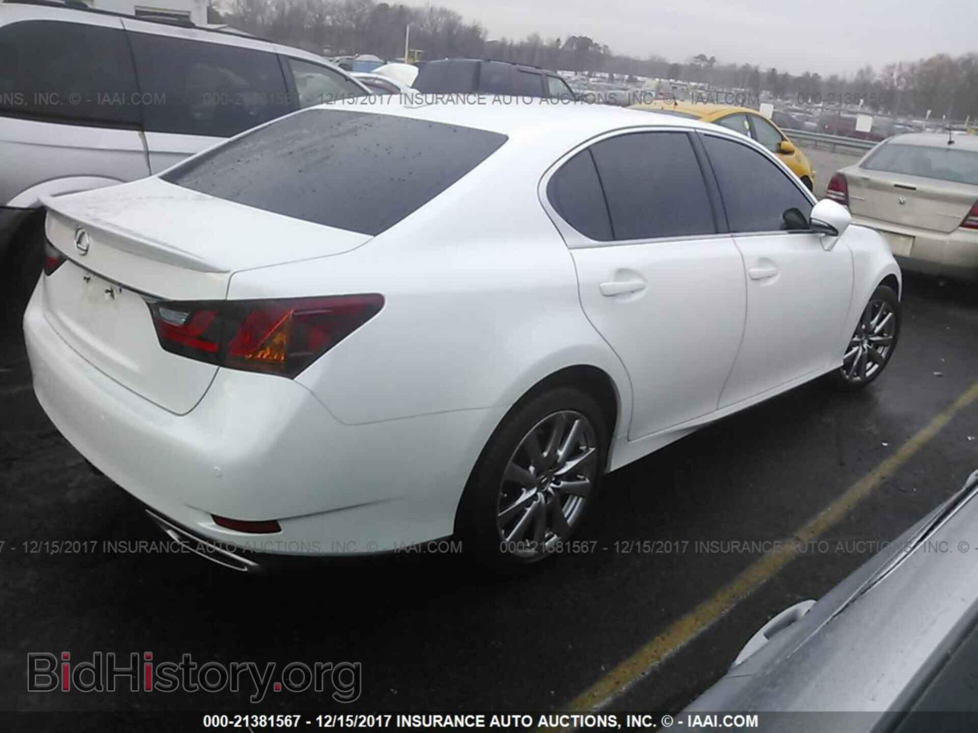 2013 Lexus Gs - VIN: JTHCE1BL5D5016407 - Фото 4