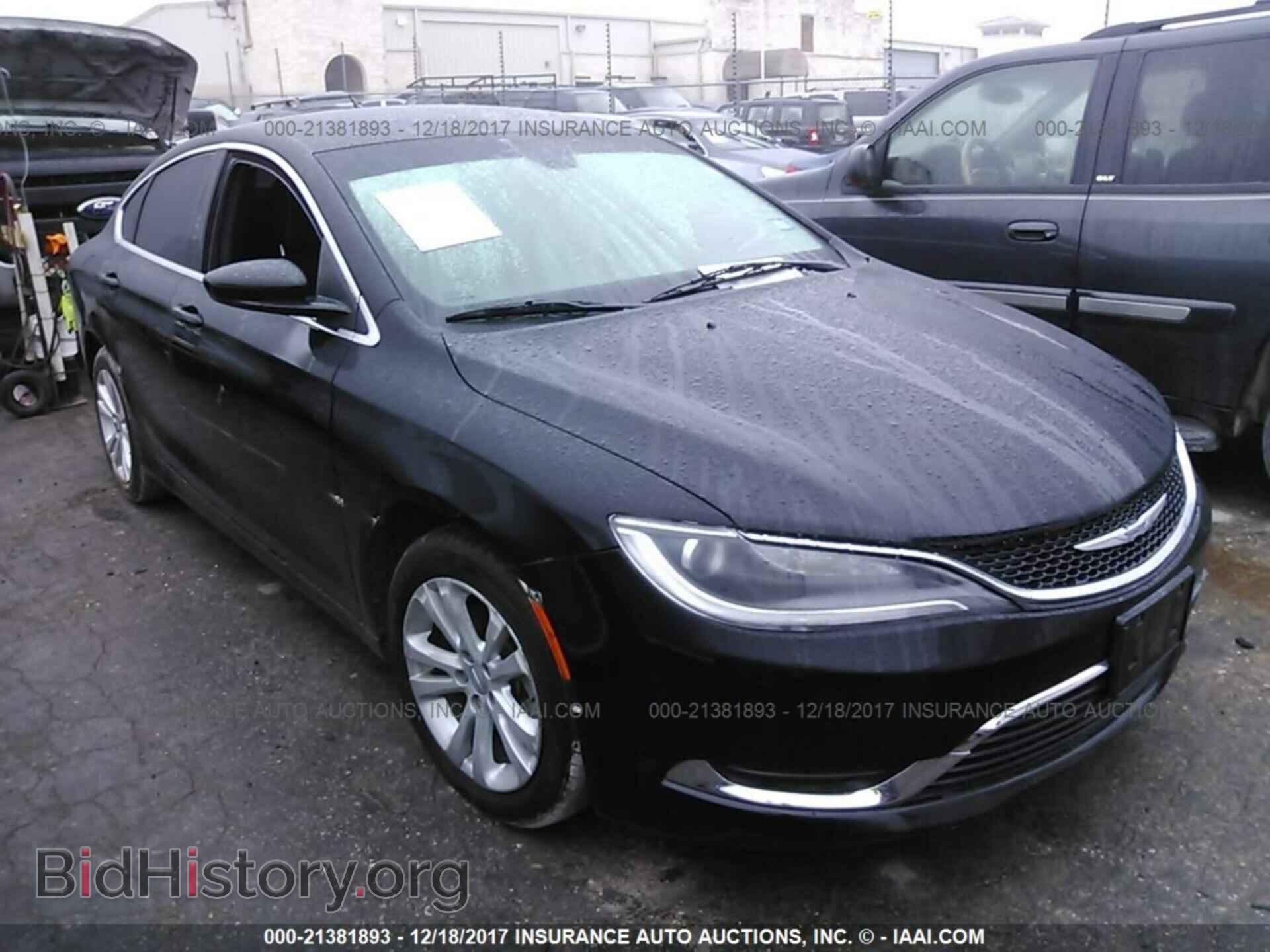Photo 1C3CCCAB2FN594726 - Chrysler 200 2015