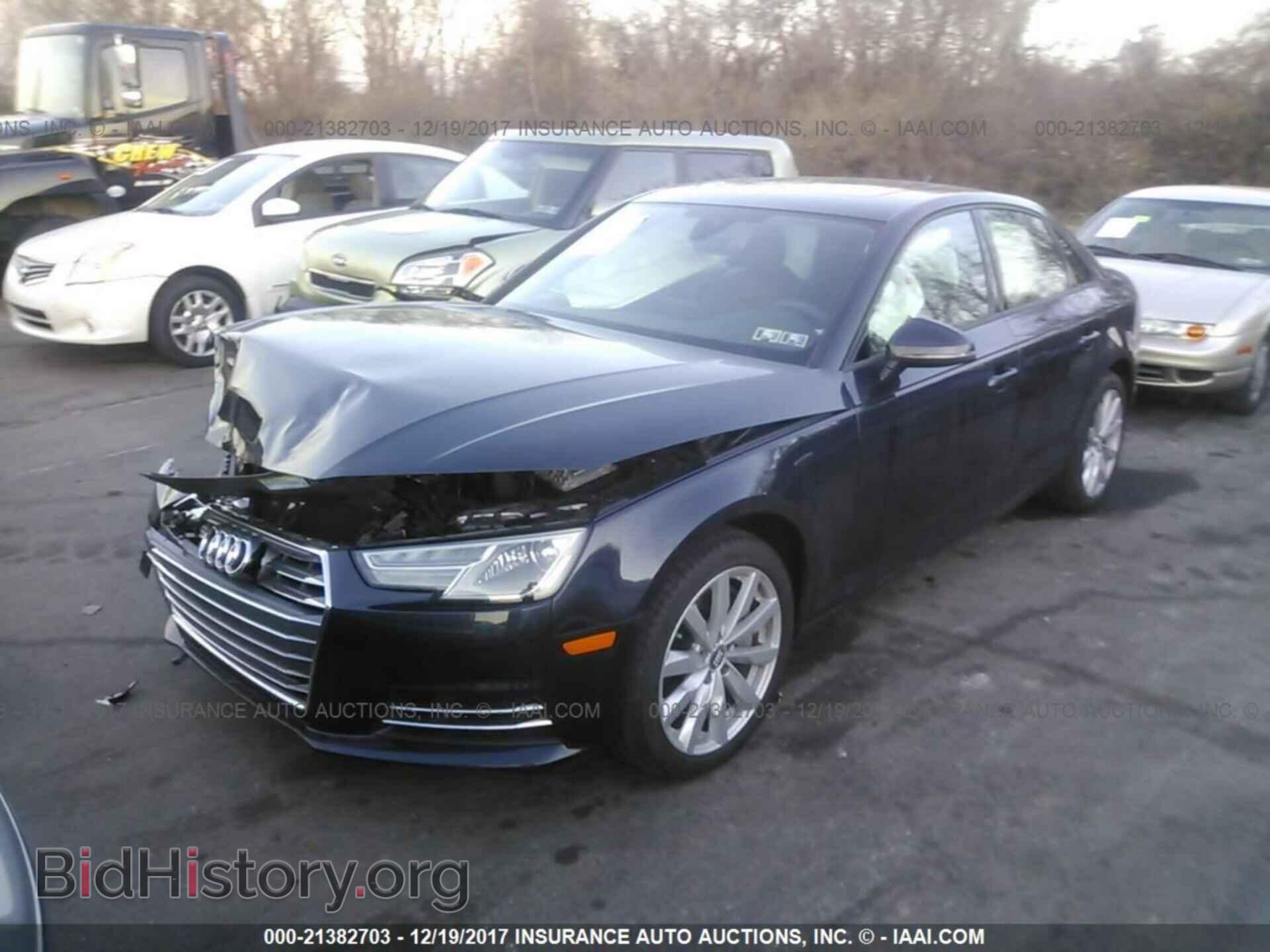 2017 Audi A4 - VIN: WAUANAF46HN069938 - Фото 2