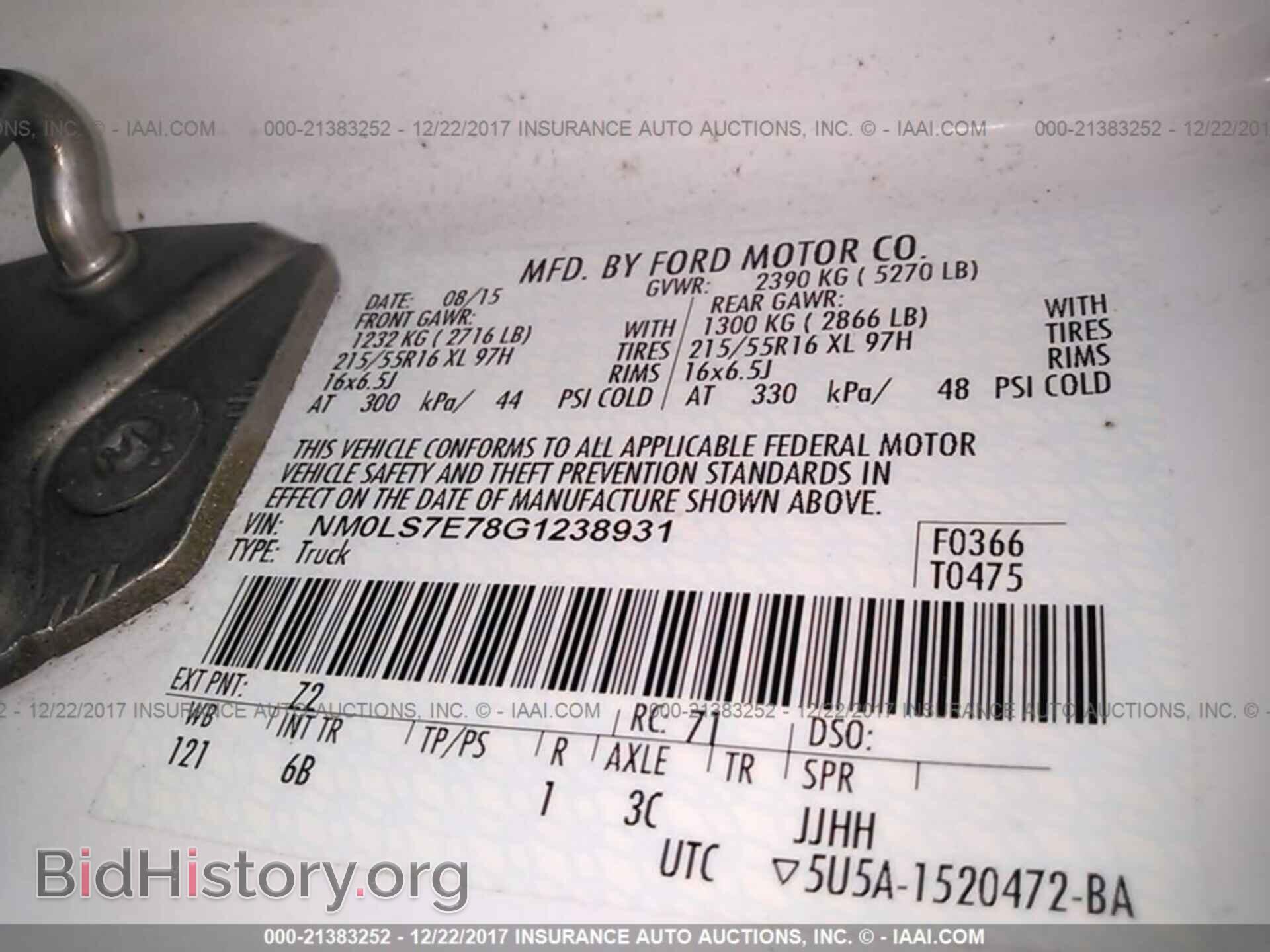 2016 Ford Transit - VIN: NM0LS7E78G1238931 - Photo 9