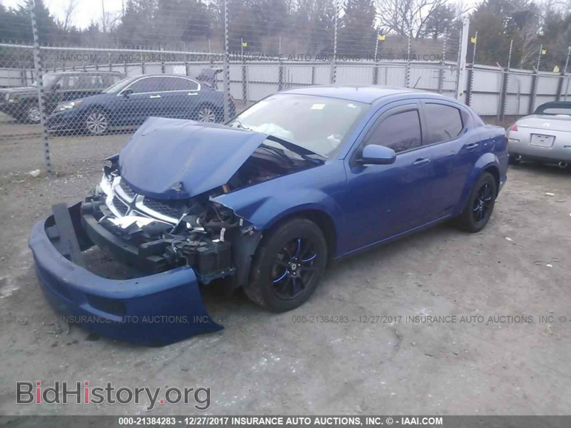 2012 Dodge Avenger - VIN: 1C3CDZCB8CN177734 - Фото 2
