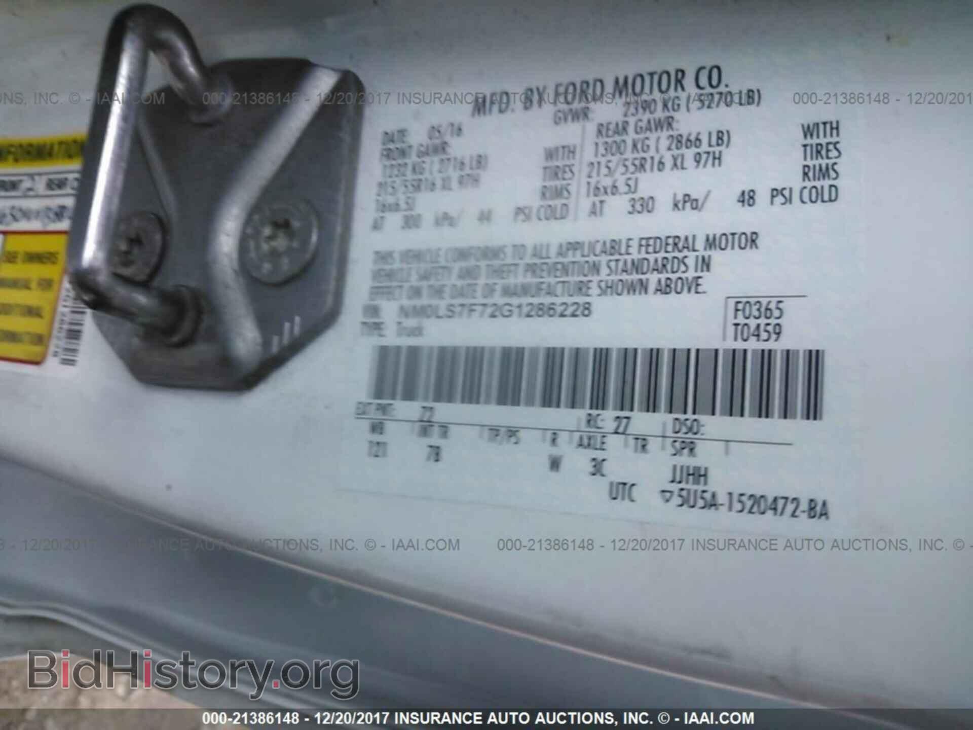 2016 Ford Transit - VIN: NM0LS7F72G1286228 - Photo 9