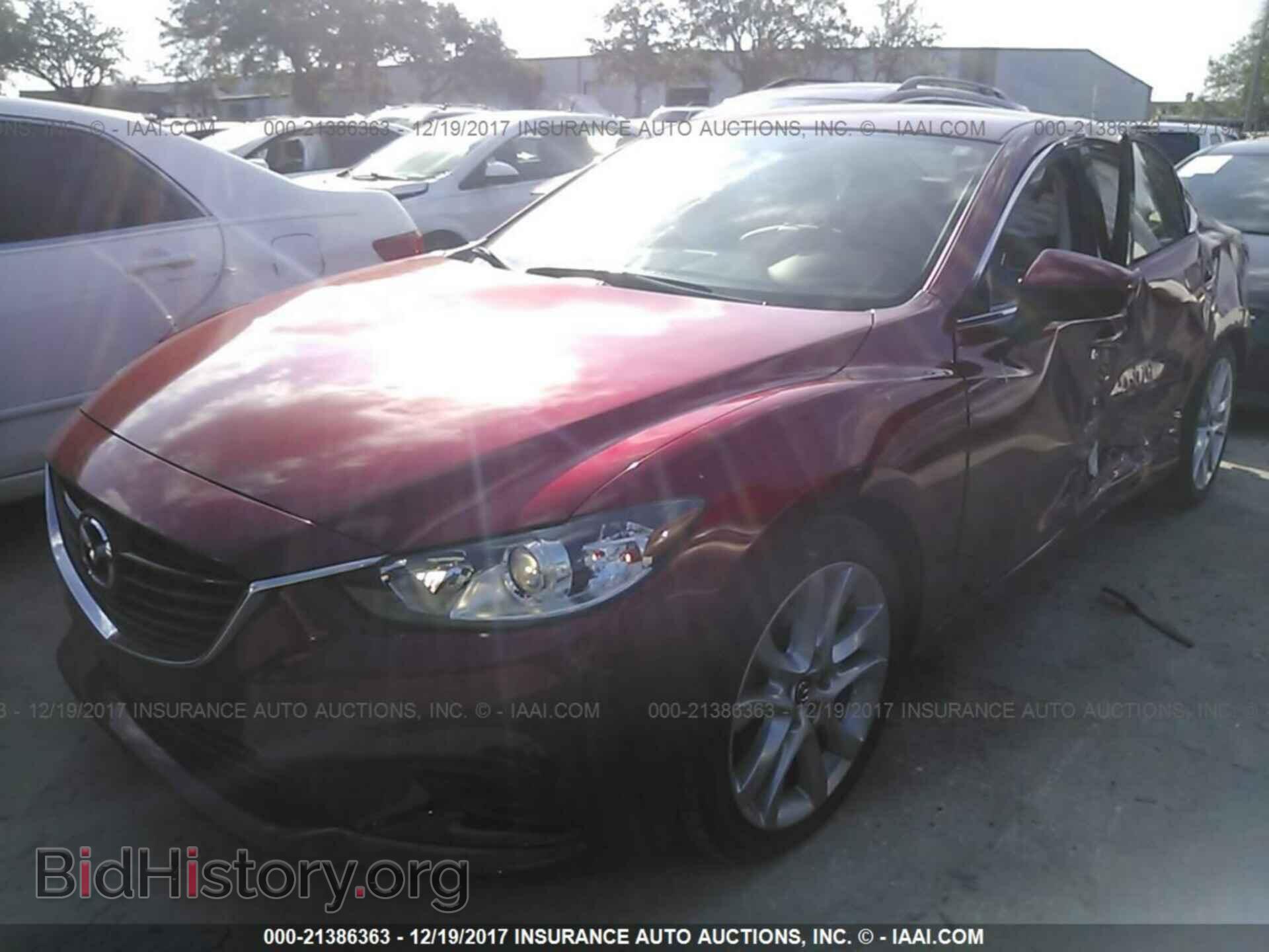 2014 Mazda 6 - VIN: JM1GJ1V62E1115666 - Фото 2