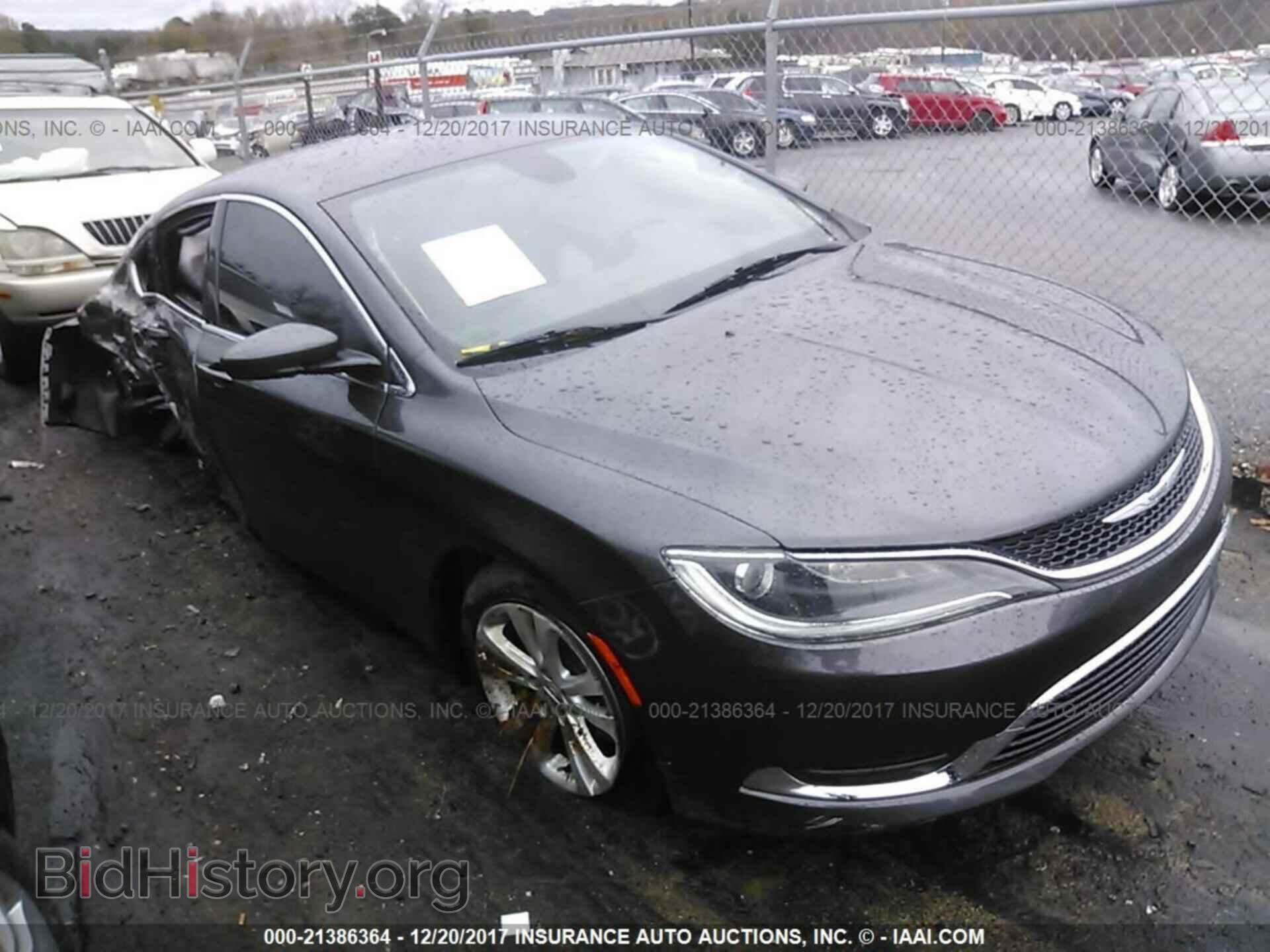 Фотография 1C3CCCAB7FN682722 - Chrysler 200 2015