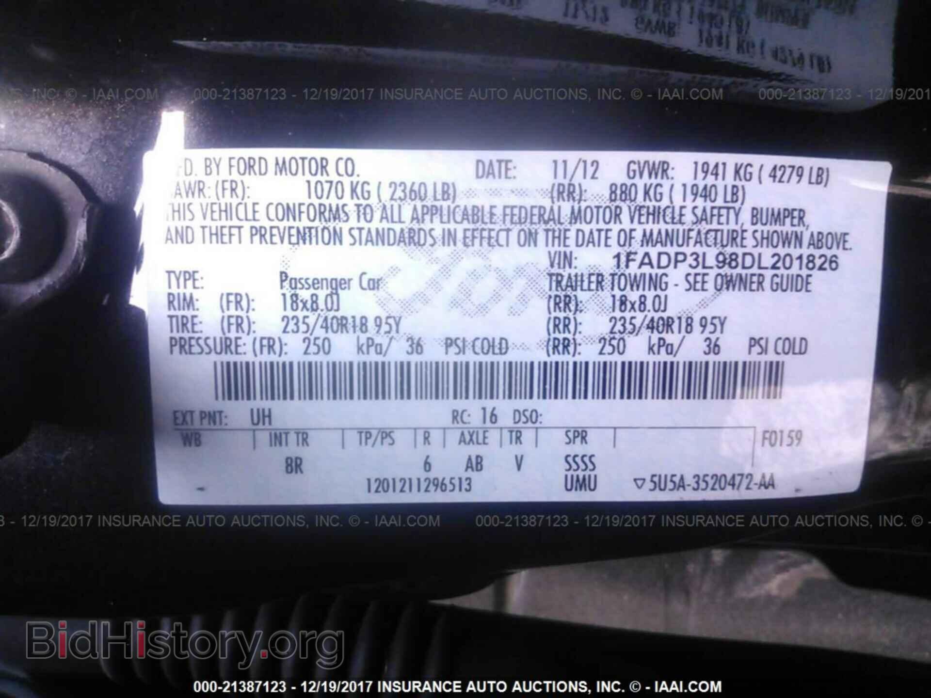 2013 Ford Focus - VIN: 1FADP3L98DL201826 - Photo 9
