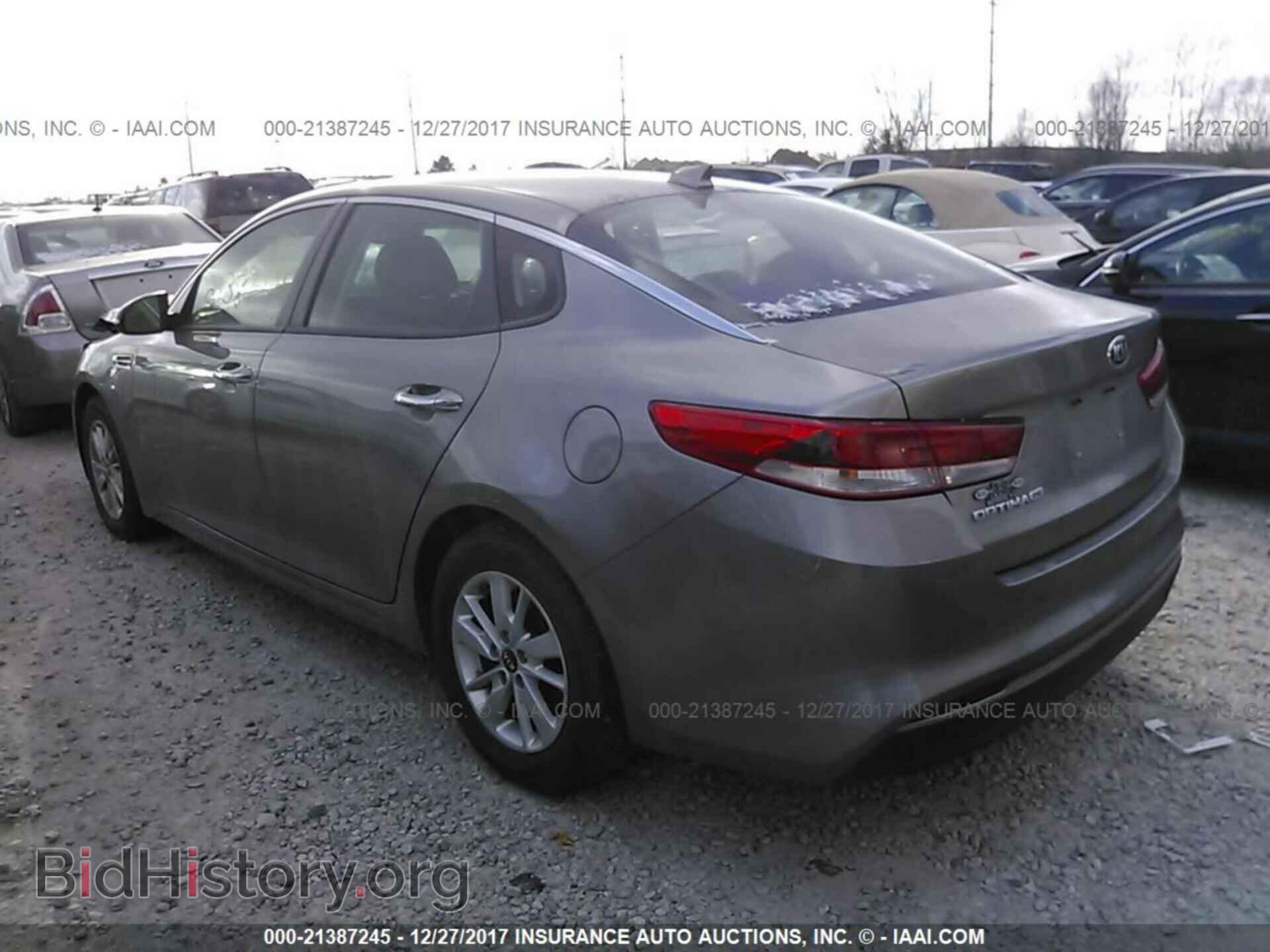 2016 Kia Optima - VIN: 5XXGT4L36GG097376 - Фото 3