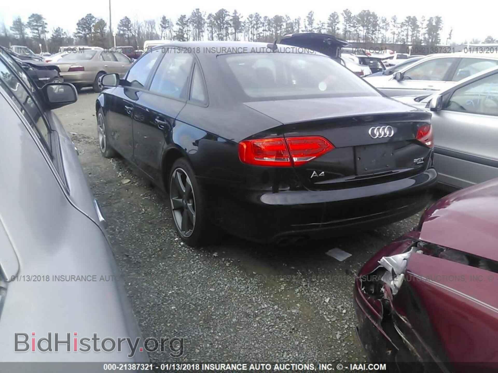 2012 Audi A4 - VIN: WAUBFAFL0CN010904 - Photo 3