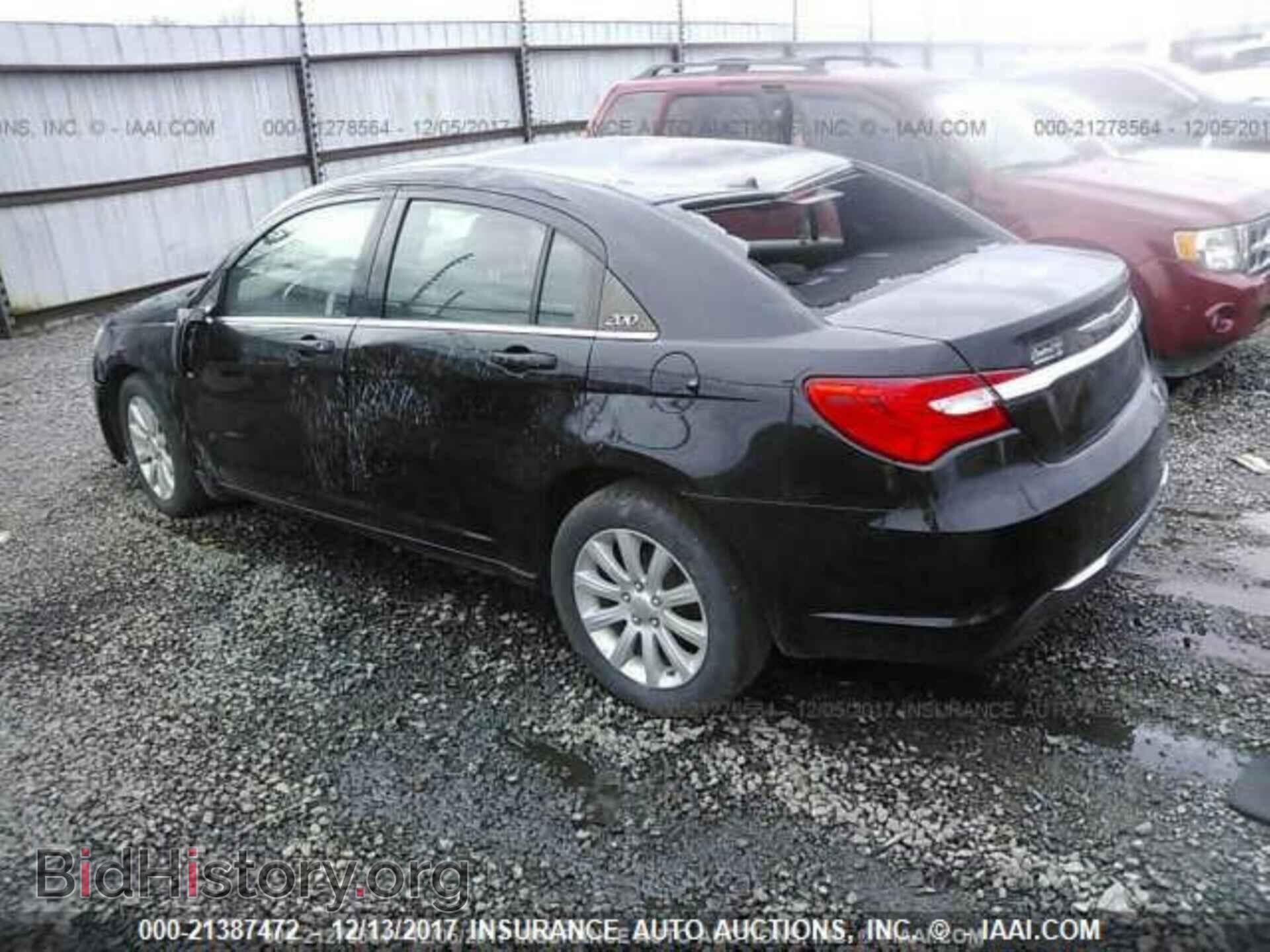 2012 Chrysler 200 - VIN: 1C3CCBBB1CN105205 - Фото 3