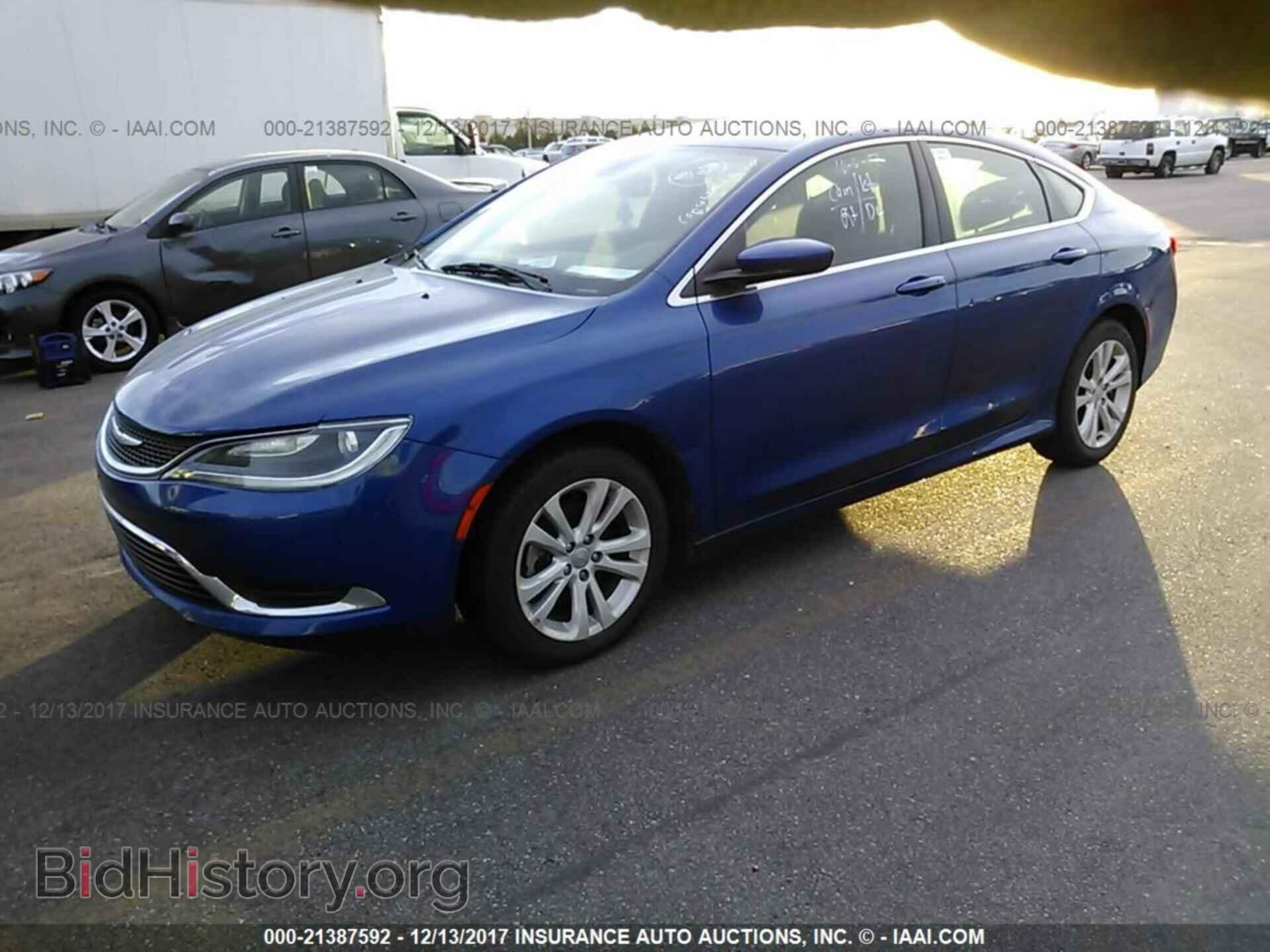 2015 Chrysler 200 - VIN: 1C3CCCAB9FN590298 - Фото 2