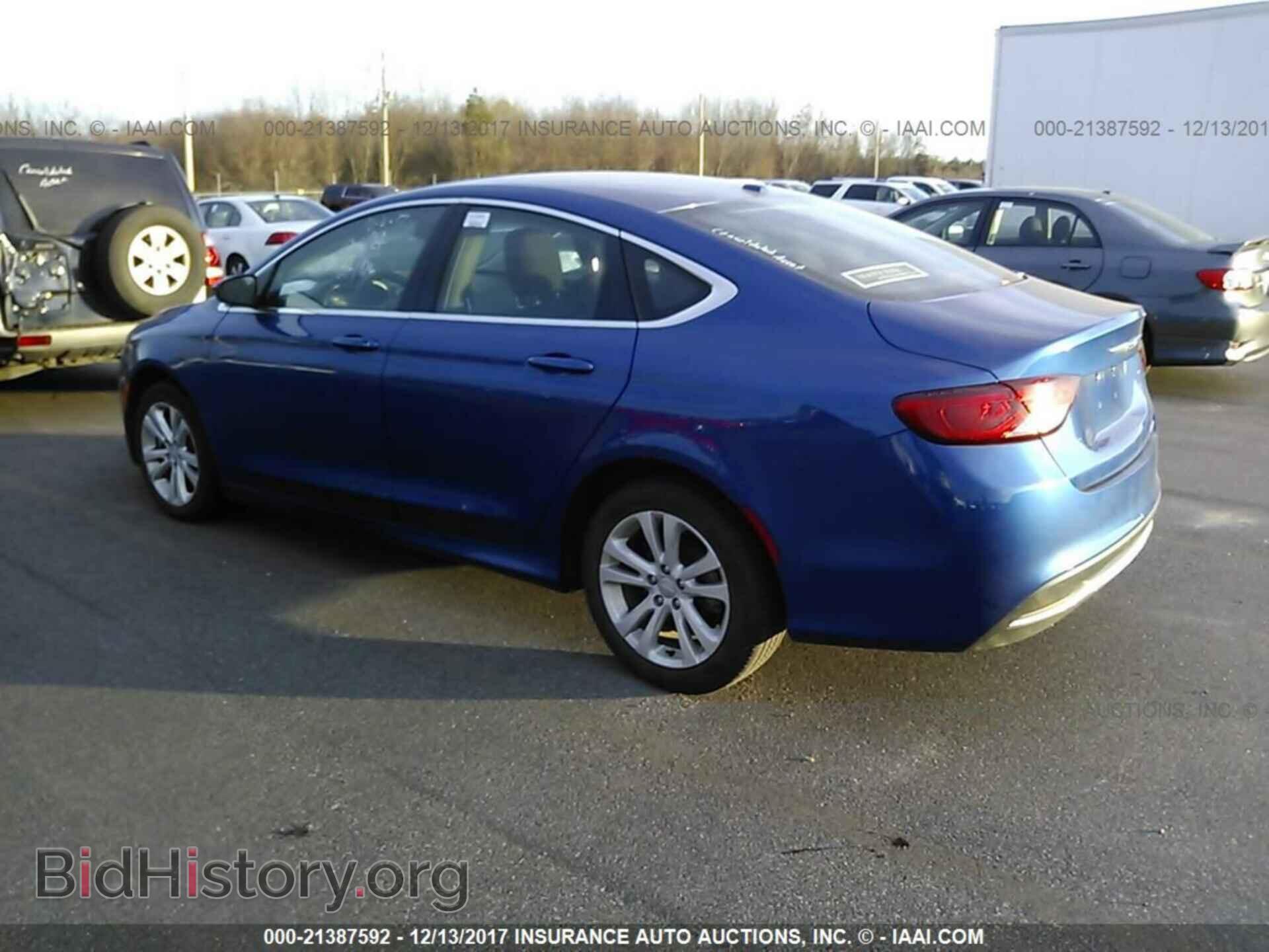 2015 Chrysler 200 - VIN: 1C3CCCAB9FN590298 - Фото 3