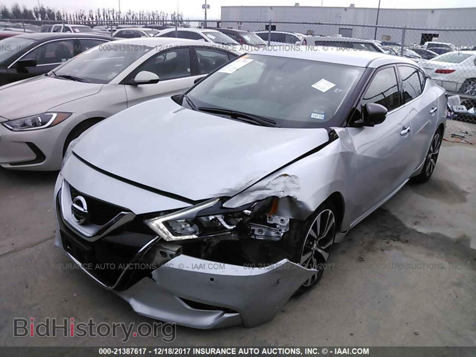 2017 Nissan Maxima - VIN: 1N4AA6APXHC400745 - Фото 2